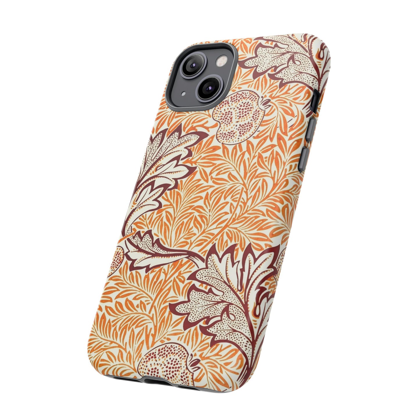 Stylish Phone Case, Tough Cases with Floral Design, Protective Cover, Gift for Her, Cute Phone Accessory