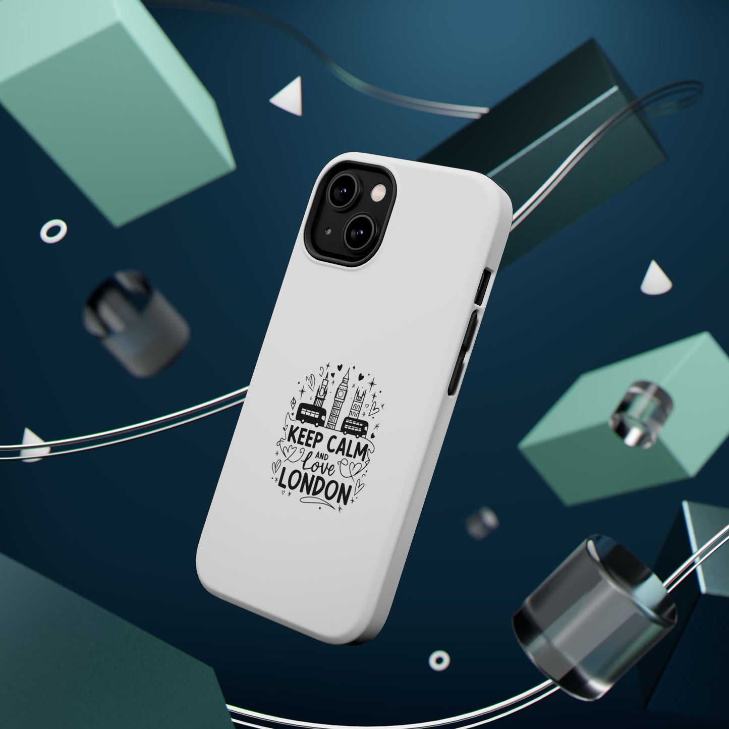 Keep Calm and Love London Magnetic Phone Case