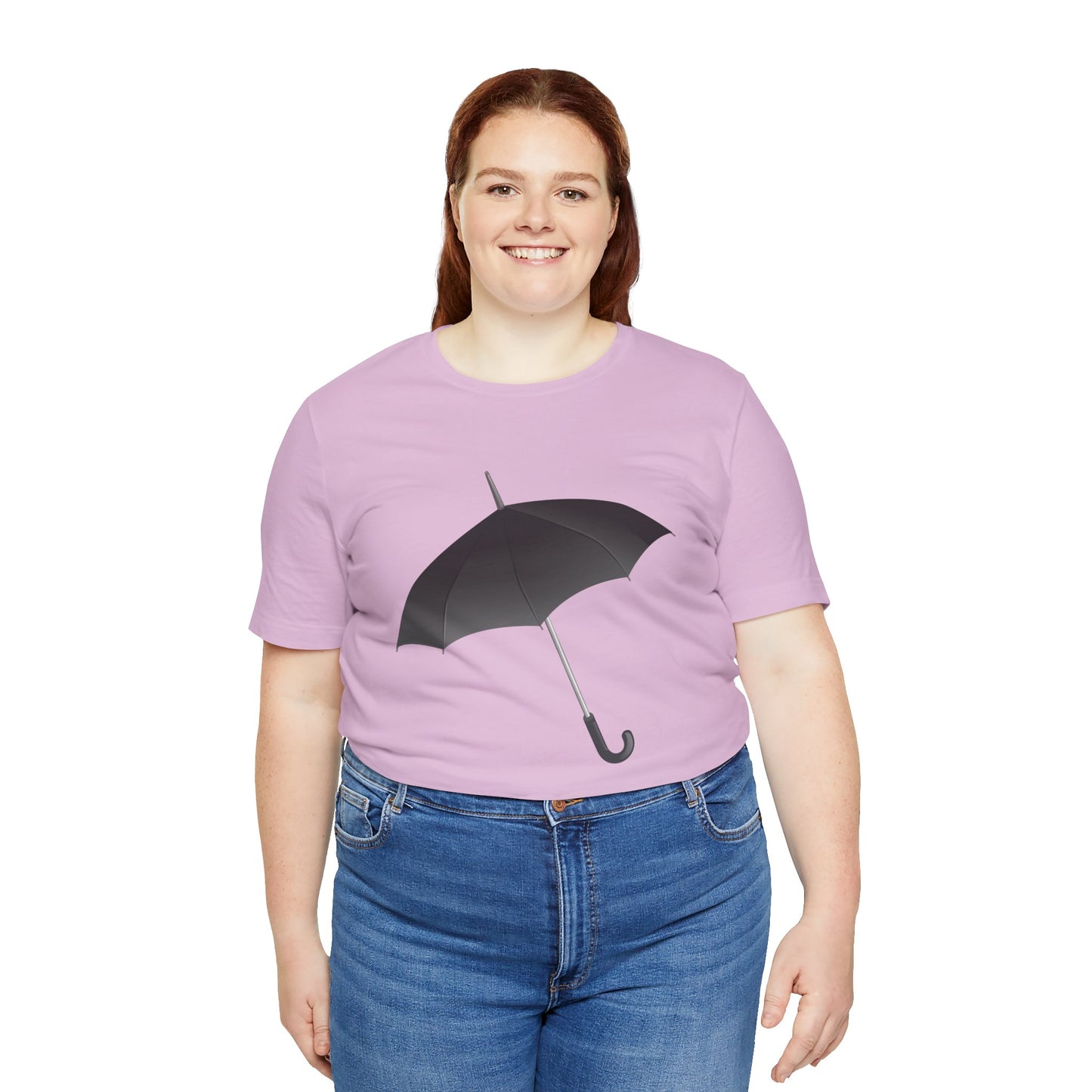Unisex Jersey Short Sleeve Tee - Regal Royal Umbrella - Elegant and Majestic