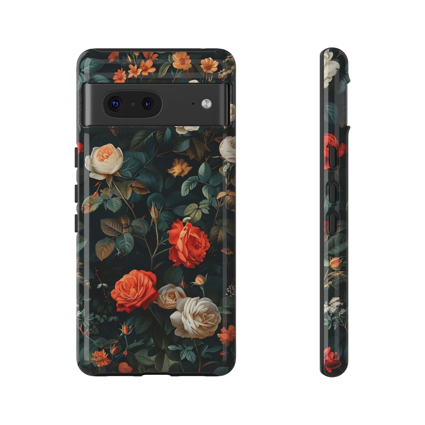 Floral Phone Case | Tough Cases with Elegant Design | Gift for Her, Mother's Day, Birthdays, Personalized, Trendy Tech Accessories