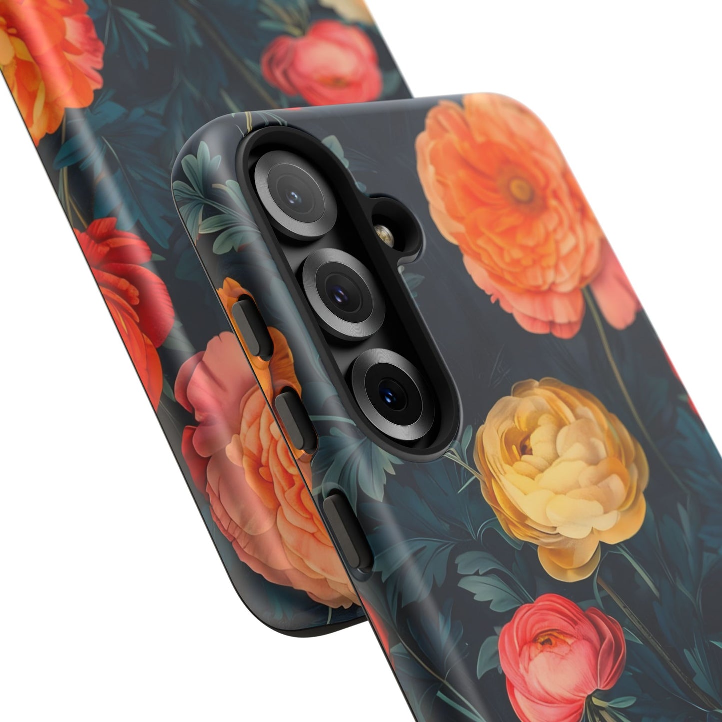Floral Phone Case - Tough Cases, Stylish Protection, Gift for Flower Lovers, Customizable Cover, Floral Design Mobile Accessory