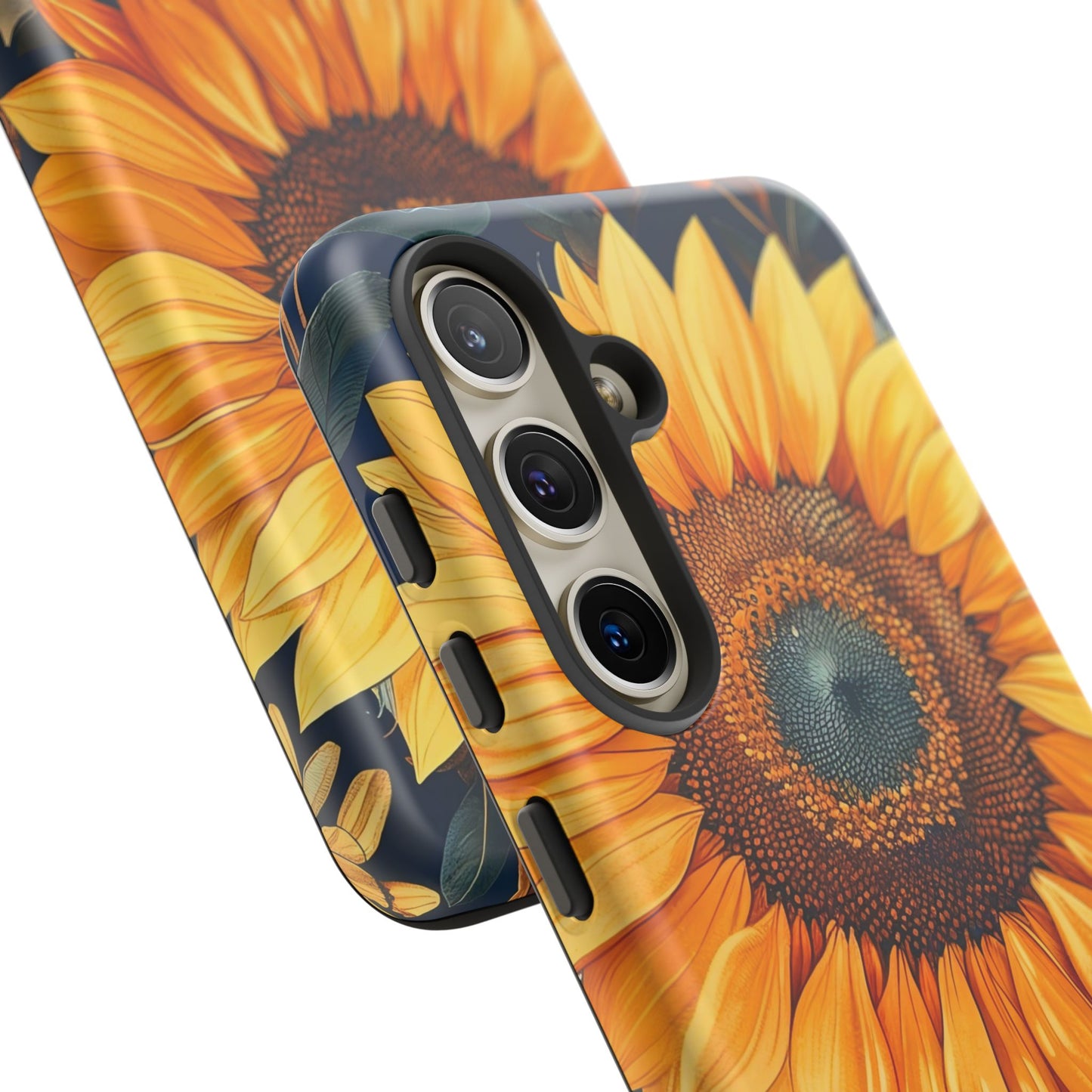 Sunflower Phone Case - Floral Design for Nature Lovers, Cute Spring Accessory, Gift for Her, Eco-Friendly Cover