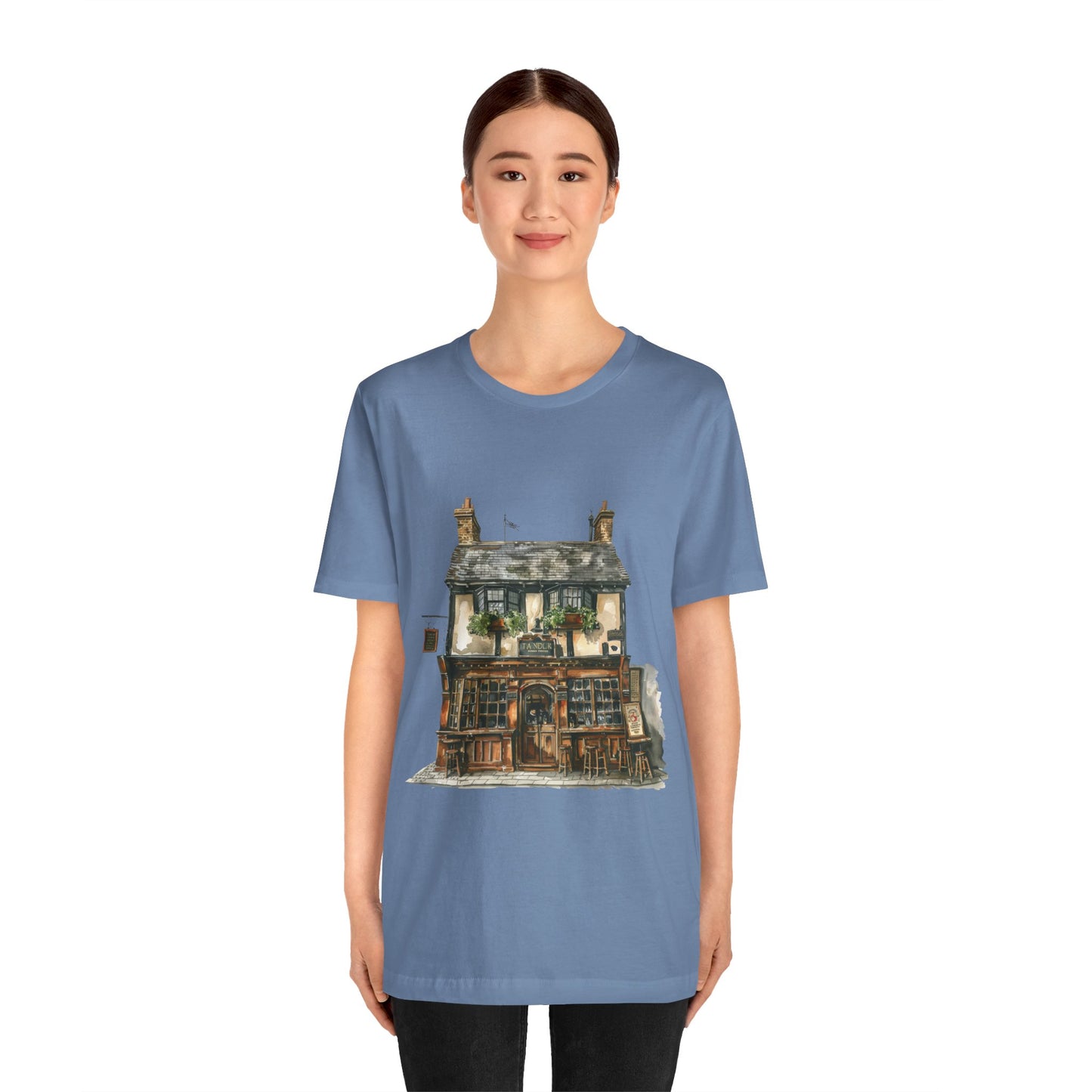 Unisex Jersey Short Sleeve Tee - Charming & Cozy - Life in a British Village House