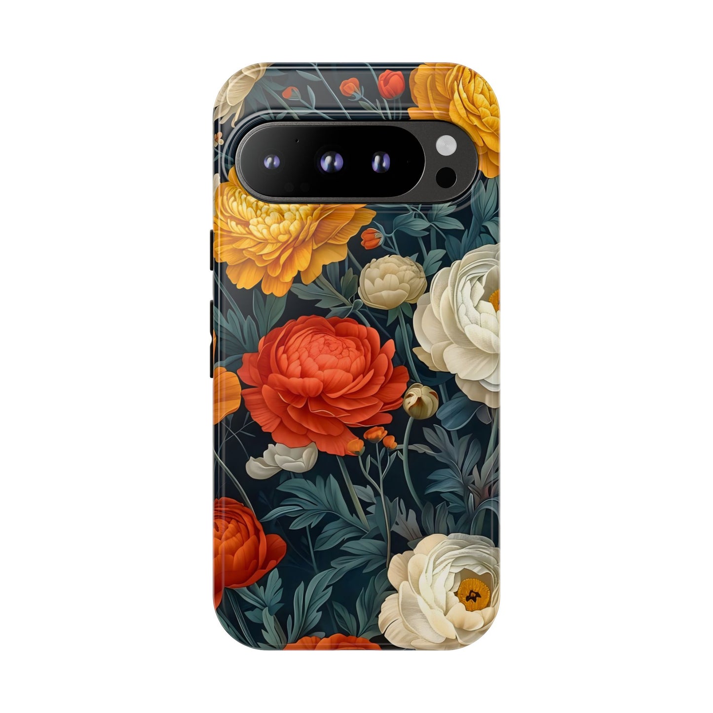 Floral Tough Case for Phones | Durable Floral Phone Cover, Boho Chic, Unique Gift for Her, Phone Protection, Flower Design