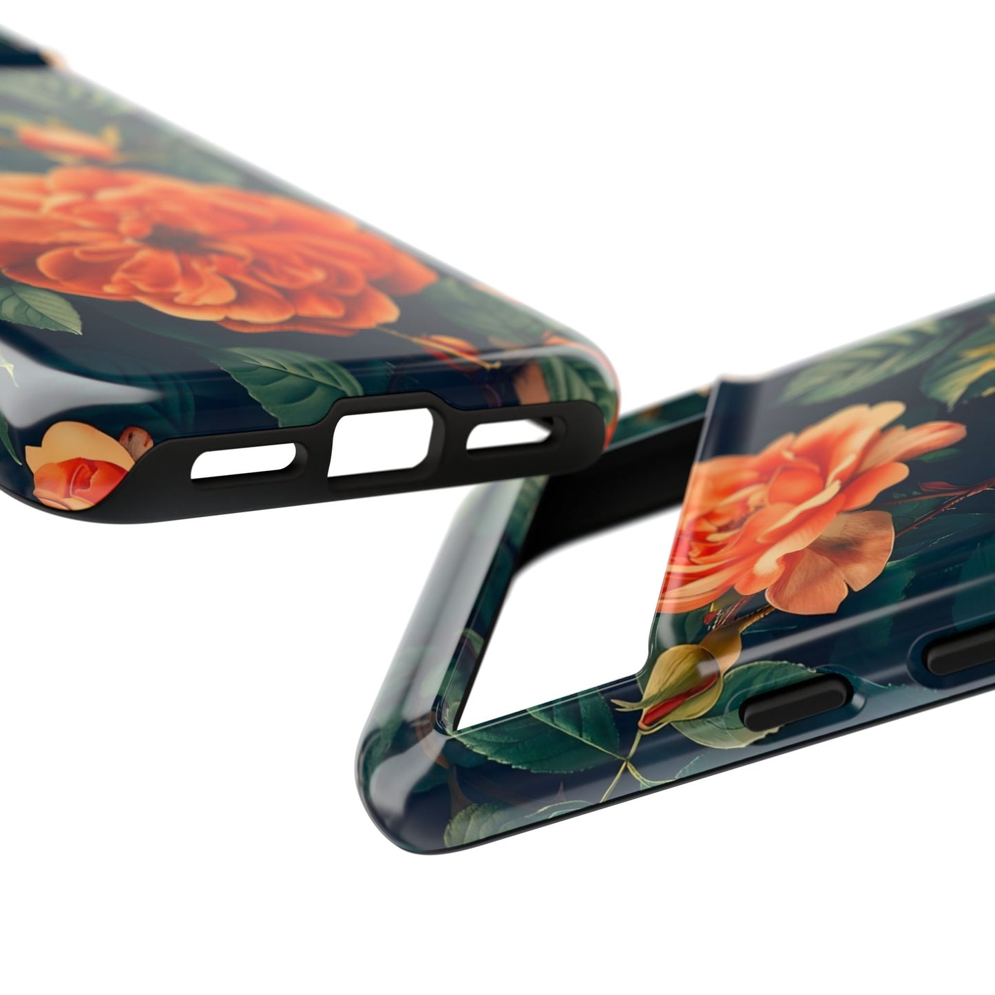 Floral Phone Case, Tough Cases for Nature Lovers, Botanical Design, Phone Protection, Gift for Her, Trending Floral Accessories