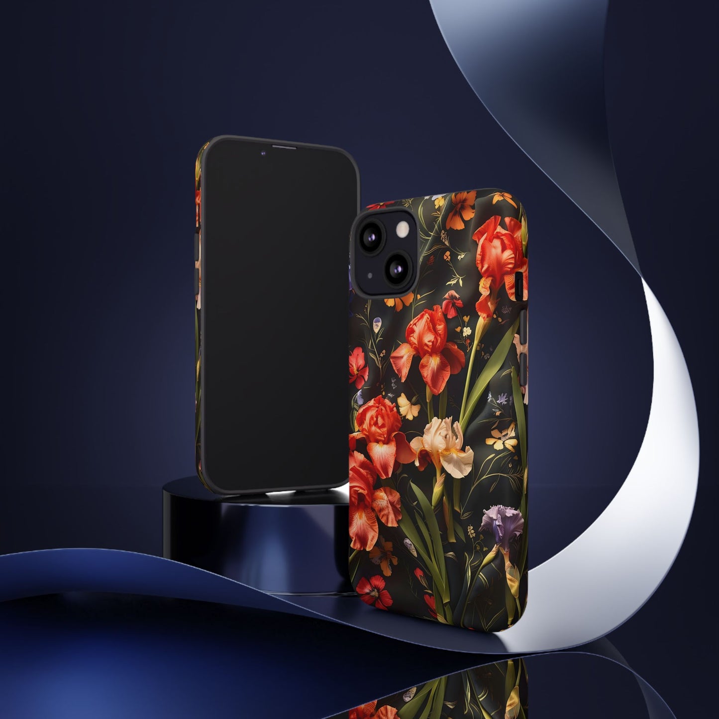 Floral Tough Case for Phone, Durable Protective Phone Cover, Gift for Flower Lovers, Phone Accessories, Spring Vibes