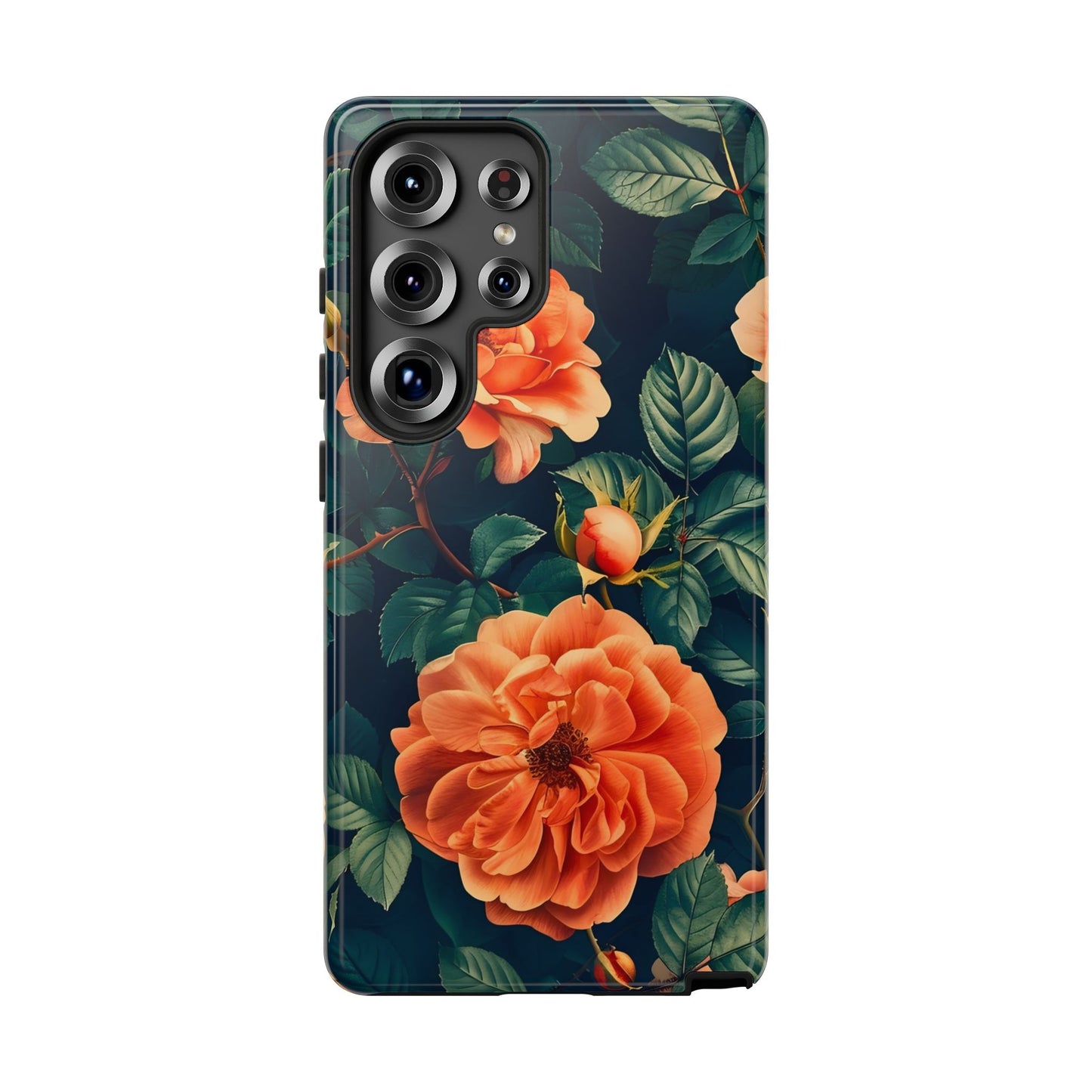 Floral Phone Case, Tough Cases for Nature Lovers, Botanical Design, Phone Protection, Gift for Her, Trending Floral Accessories