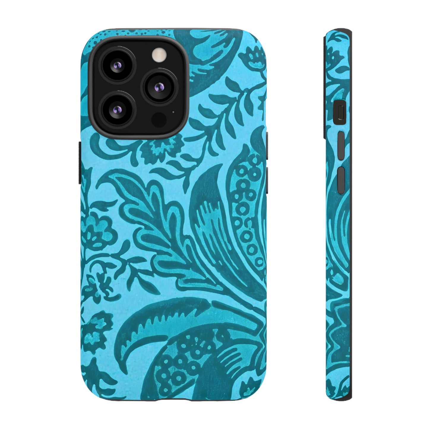 Tough Cases Floral Phone Case, Boho Chic Cover for Smartphones, Unique Gift for Her, Trendy Tech Accessory, Perfect for Personalization