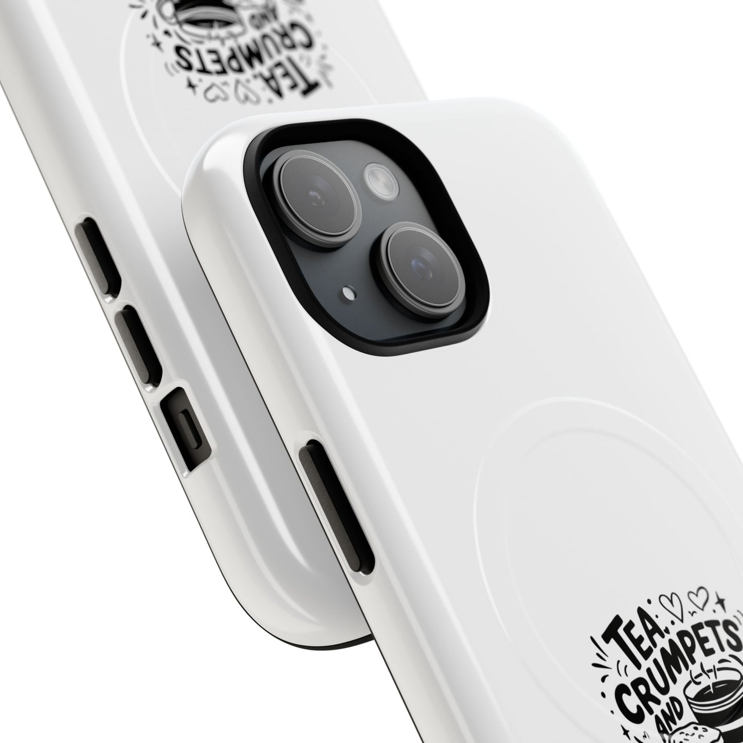 Magnetic Phone Case - Tea, Crumpets, and London Adventures, Unique Gift for Travelers, Phone Accessory, Fun Case for iPhone