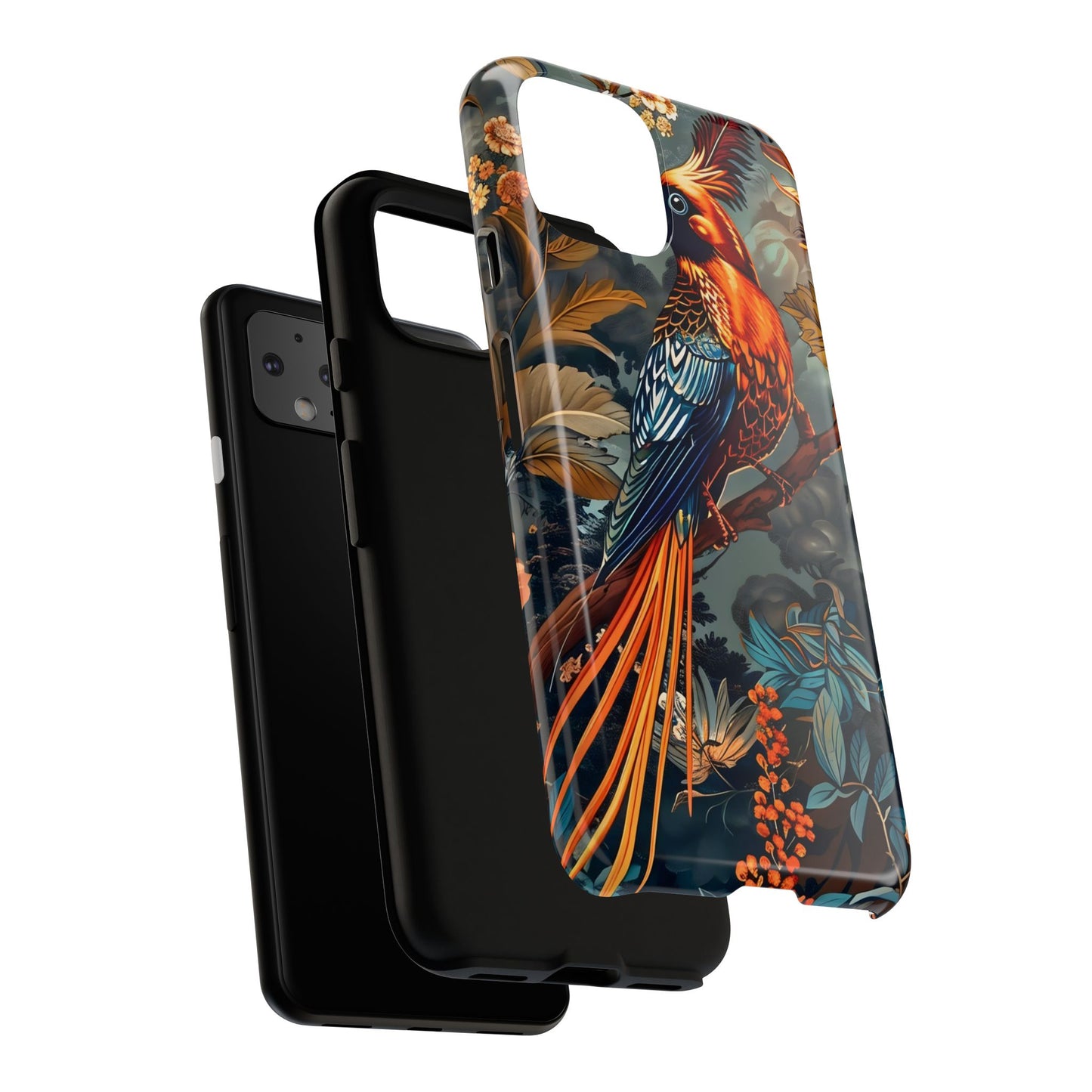 Tough Cases: Vibrant Bird Phone Case, Nature Lover Gift, Outdoor Adventure Accessory, Phone Protection, Wildlife Enthusiast