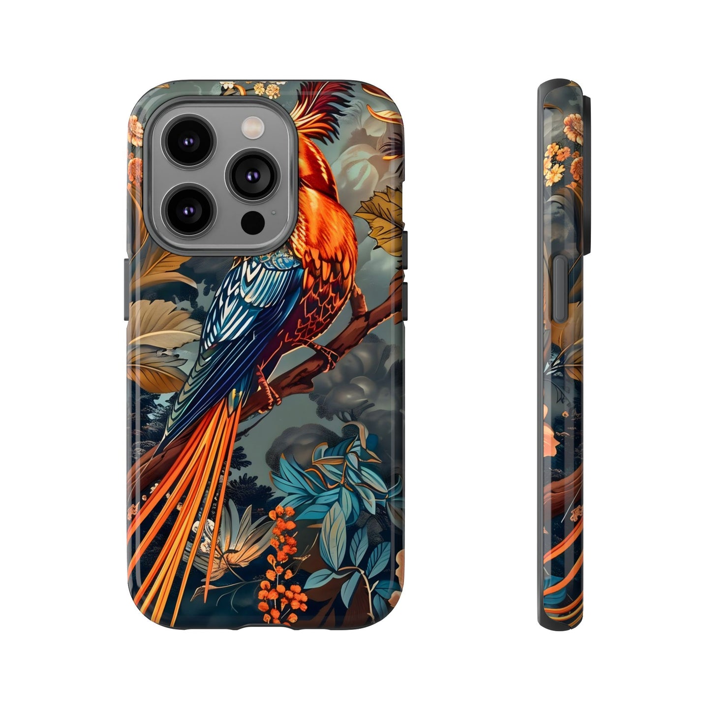 Tough Cases: Vibrant Bird Phone Case, Nature Lover Gift, Outdoor Adventure Accessory, Phone Protection, Wildlife Enthusiast
