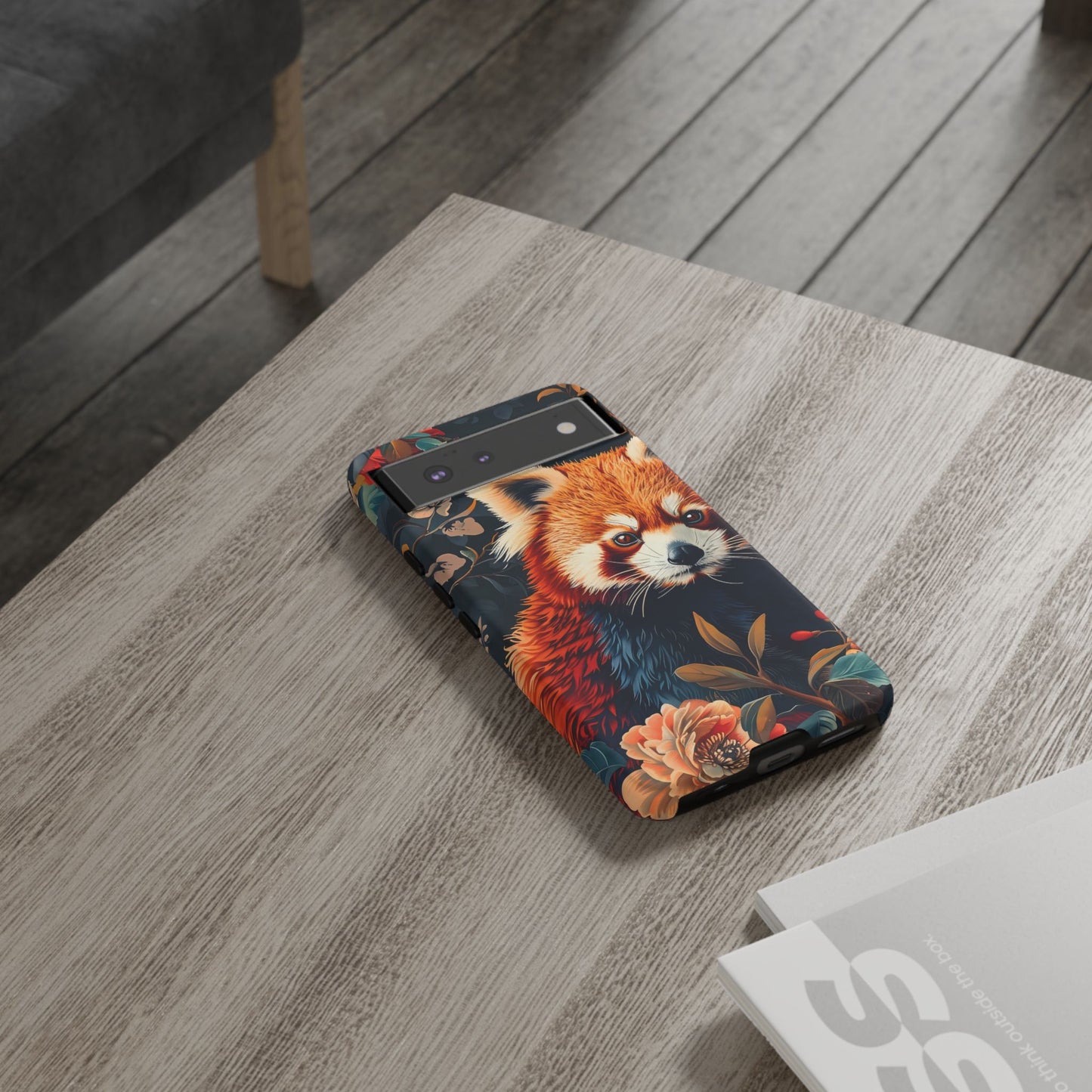 Cute Red Panda Phone Case, Wildlife Lover Gift, Tough Cases for iPhone, Nature-Themed Phone Cover, Animal Art Shell, Cute Tech Accessories