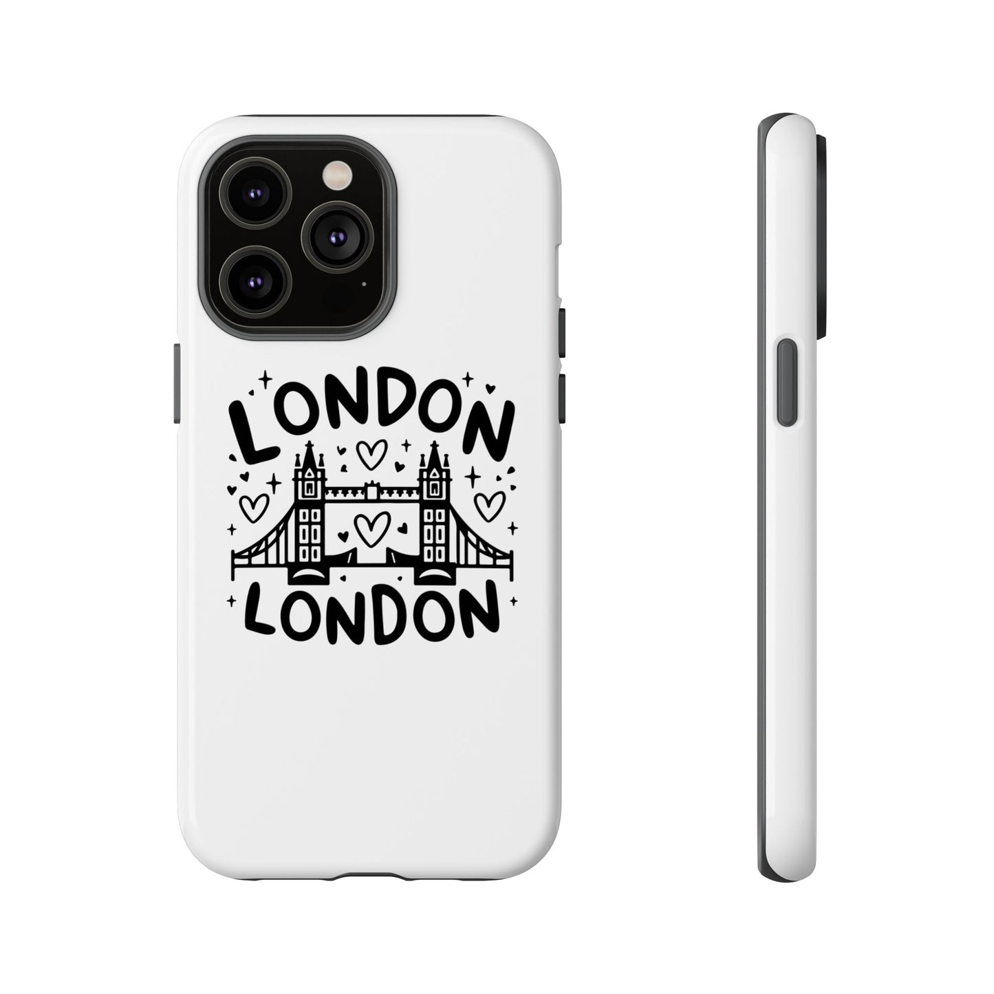 Love London Bridge Phone Case, Tough Cases for London Lovers, Cute Protection, Travel Gift, Phone Accessory, Design with Love