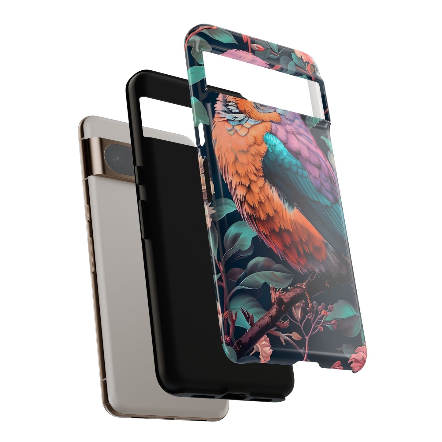 Tough Cases | Colorful Bird Phone Case, Vibrant Animal Design, Unique Gift for Nature Lovers, Perfect for Holidays & Birthdays