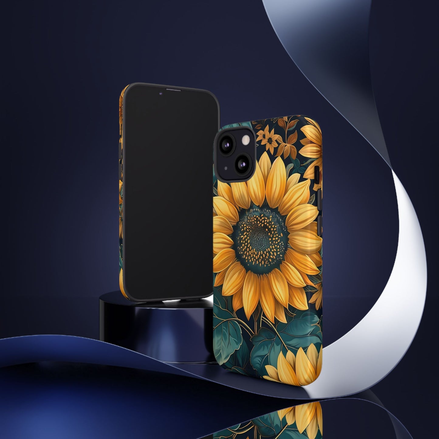 Sunflower Phone Case - Bright Floral Design, Stylish Tough Cover for Sunflower Lovers, Gift for Plant Enthusiasts, Mom Gift, Nature Lovers
