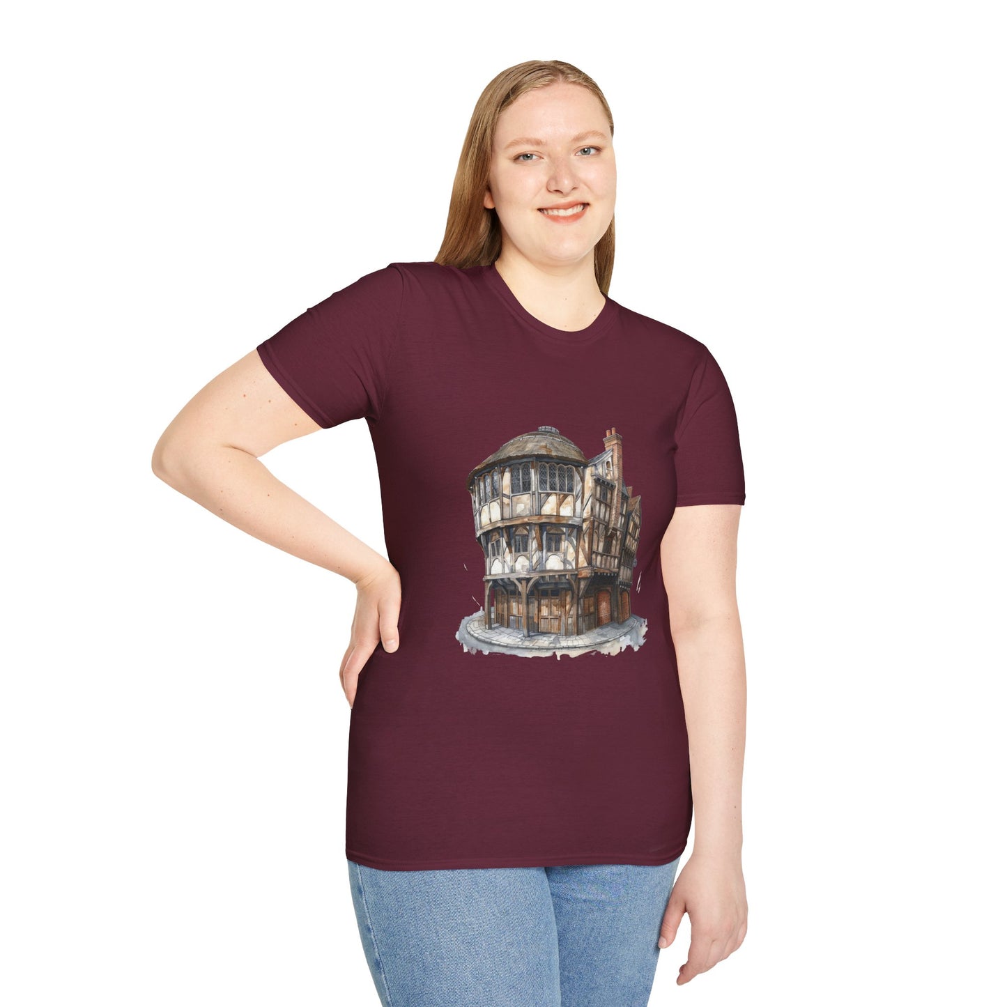 Unisex Softstyle T-Shirt - The Cozy Pub Scene