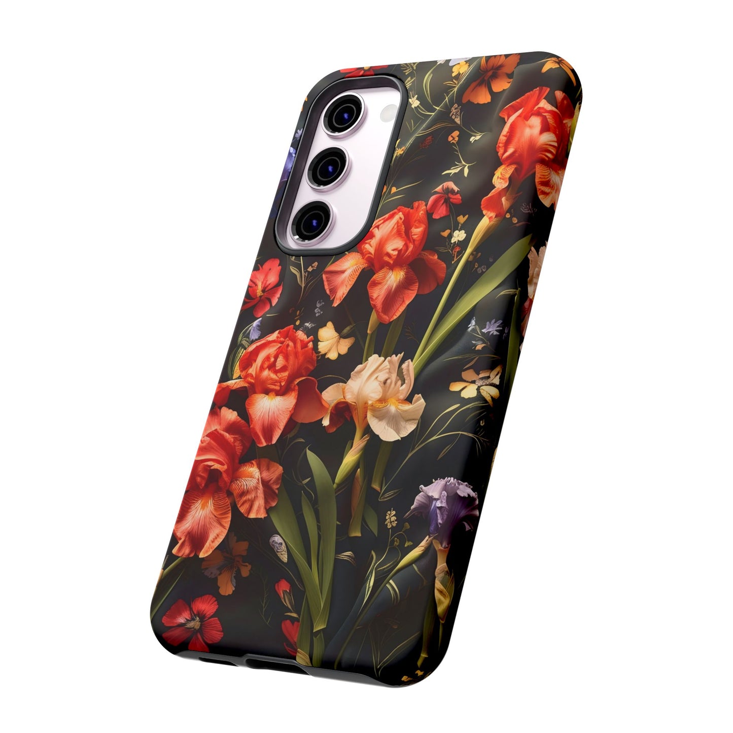 Floral Tough Case for Phone, Durable Protective Phone Cover, Gift for Flower Lovers, Phone Accessories, Spring Vibes