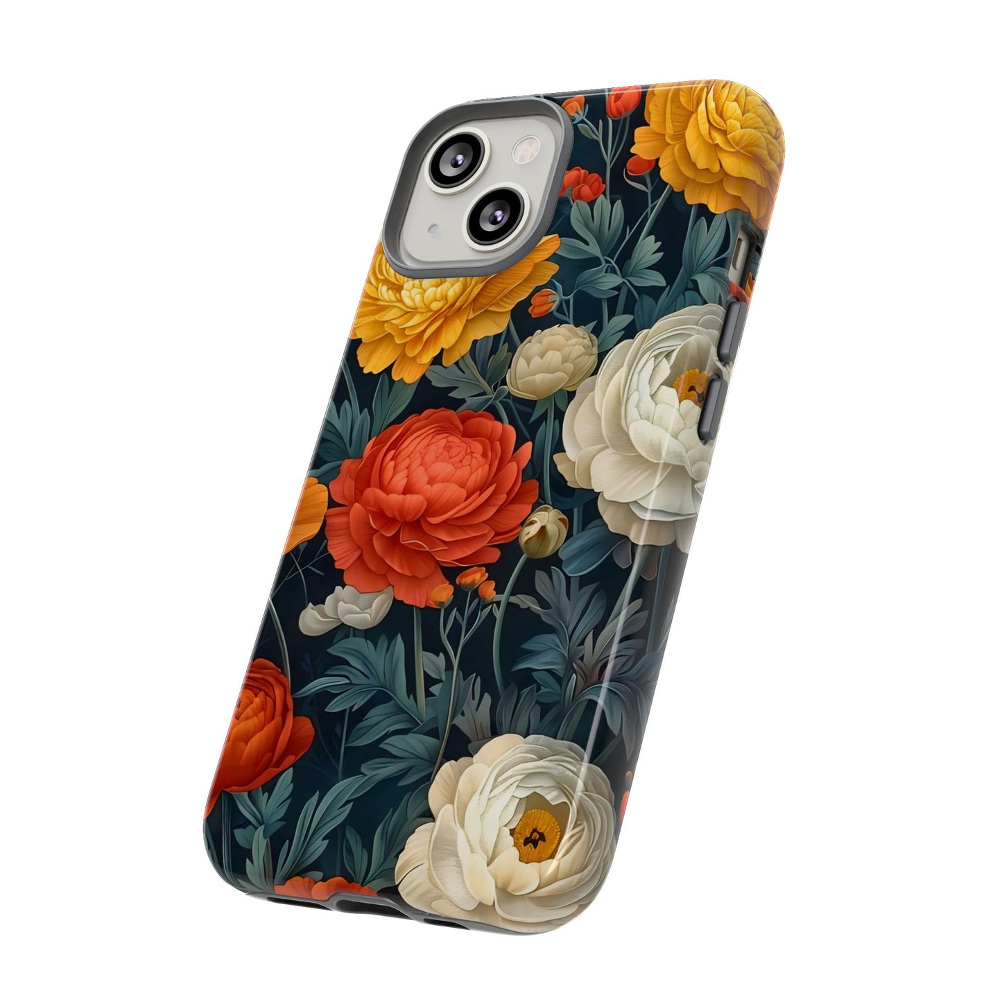 Floral Tough Case for Phones | Durable Floral Phone Cover, Boho Chic, Unique Gift for Her, Phone Protection, Flower Design