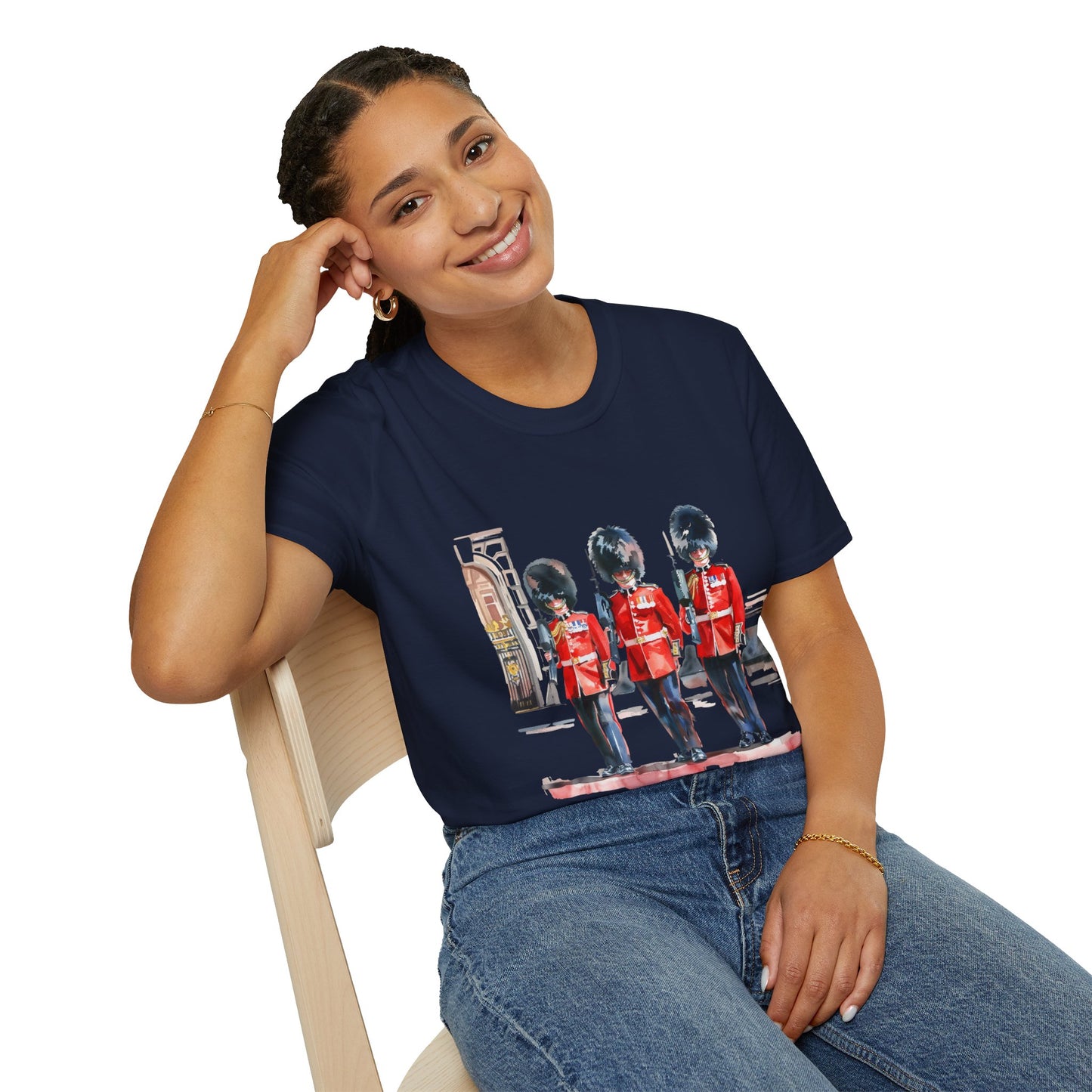Unisex Softstyle T-Shirt - Honor in Red - British Soldier Uniforms