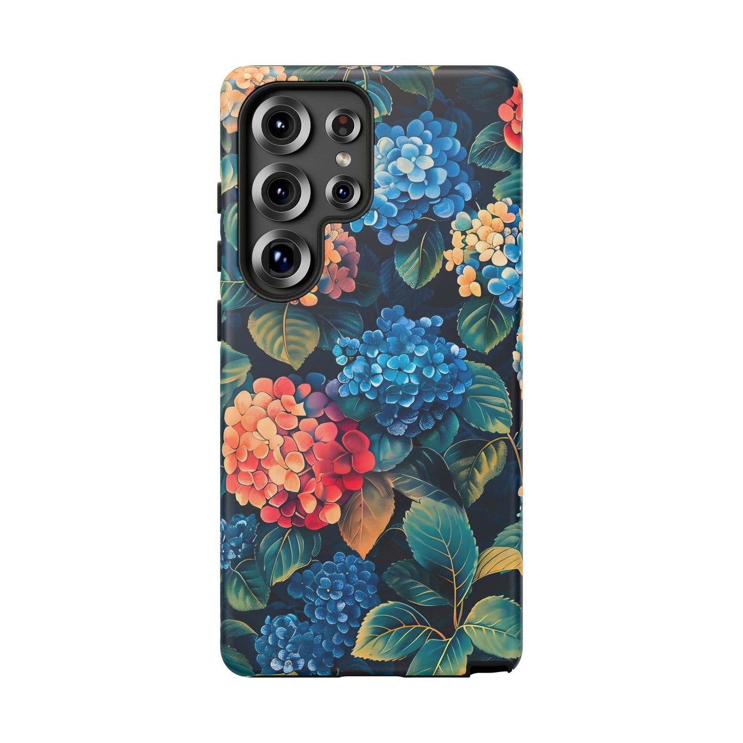 Floral Phone Case, Stylish Tough Case for Gardener Gift, Flower Lover Accessory, Pretty Floral Design, Protective Case