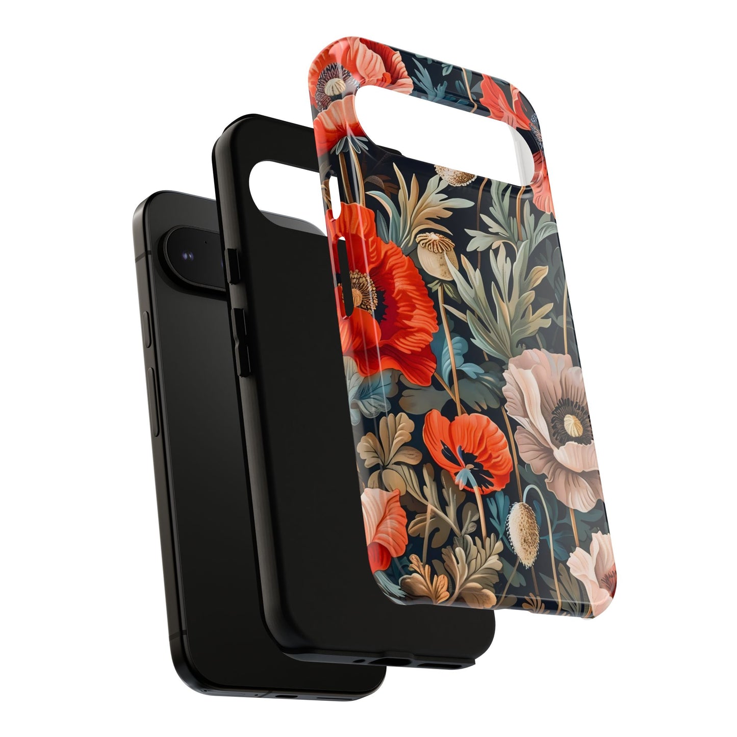 Floral Phone Case - Tough Cases, Flower Design, Chic Tech Accessories, Stylish Gifts, Unique Phone Protectors
