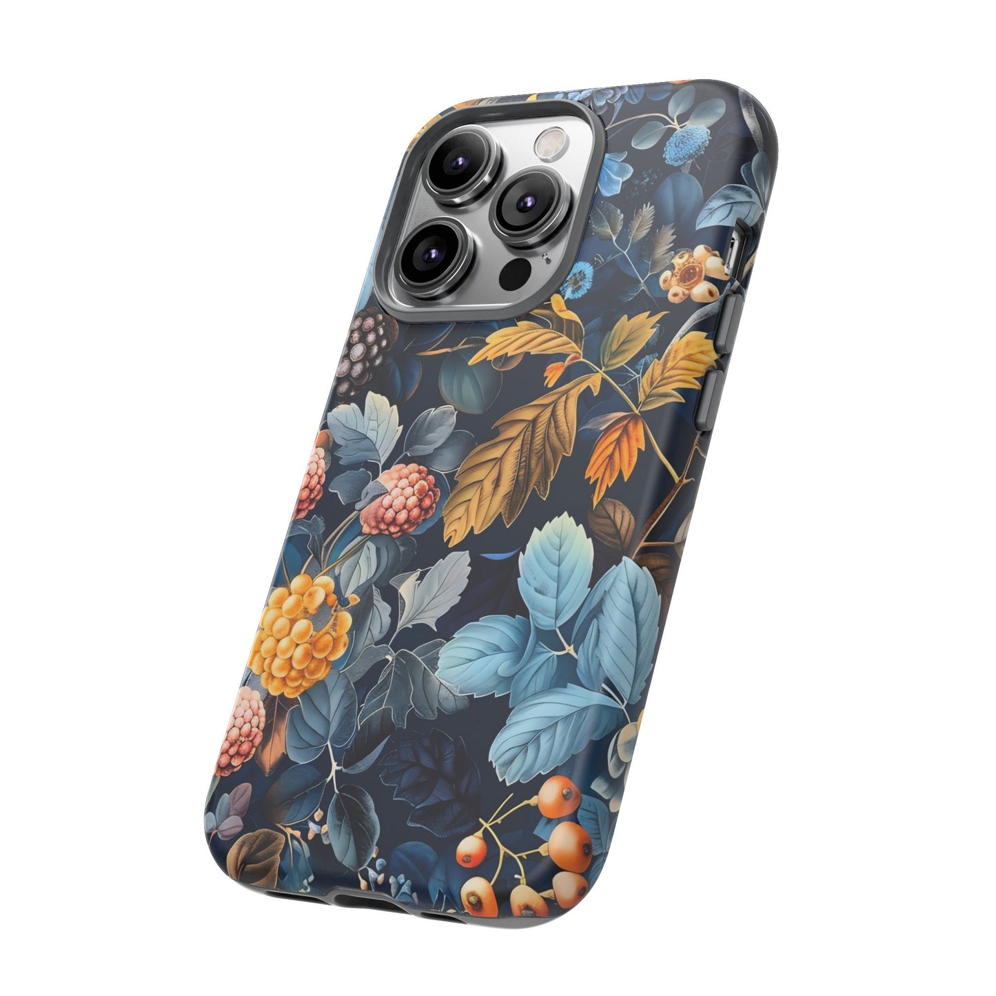 Floral iPhone Case, Tough Phone Cover, Nature-inspired Accessory, Gift for Her, Trendy Protection Case