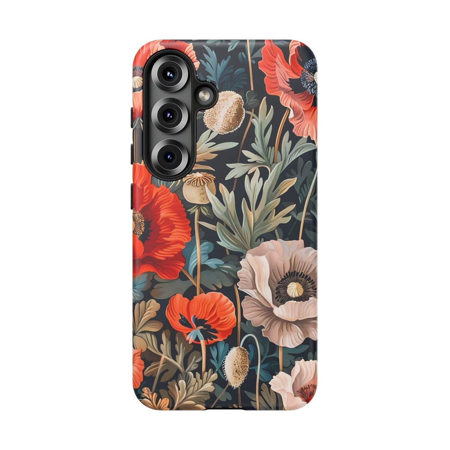 Floral Phone Case - Tough Cases, Flower Design, Chic Tech Accessories, Stylish Gifts, Unique Phone Protectors