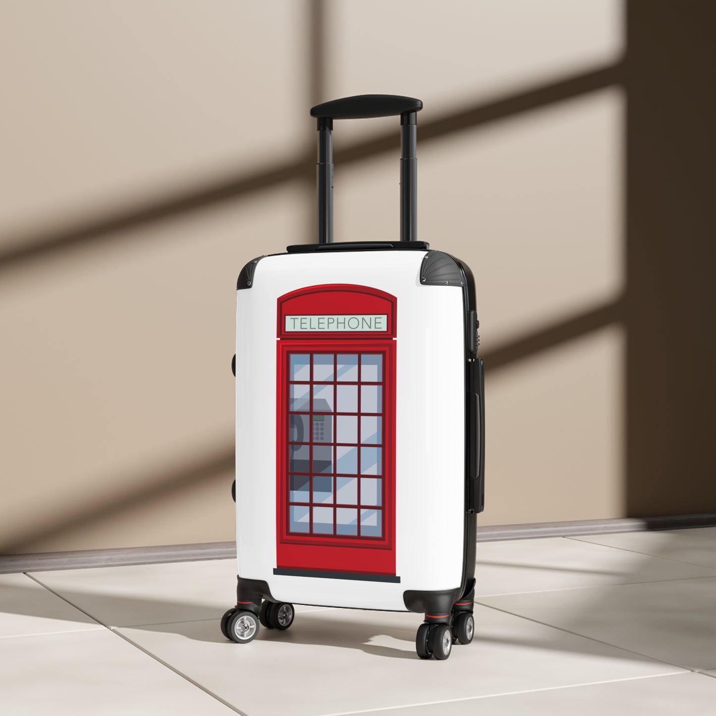 English Countryside Landscape Suitcase