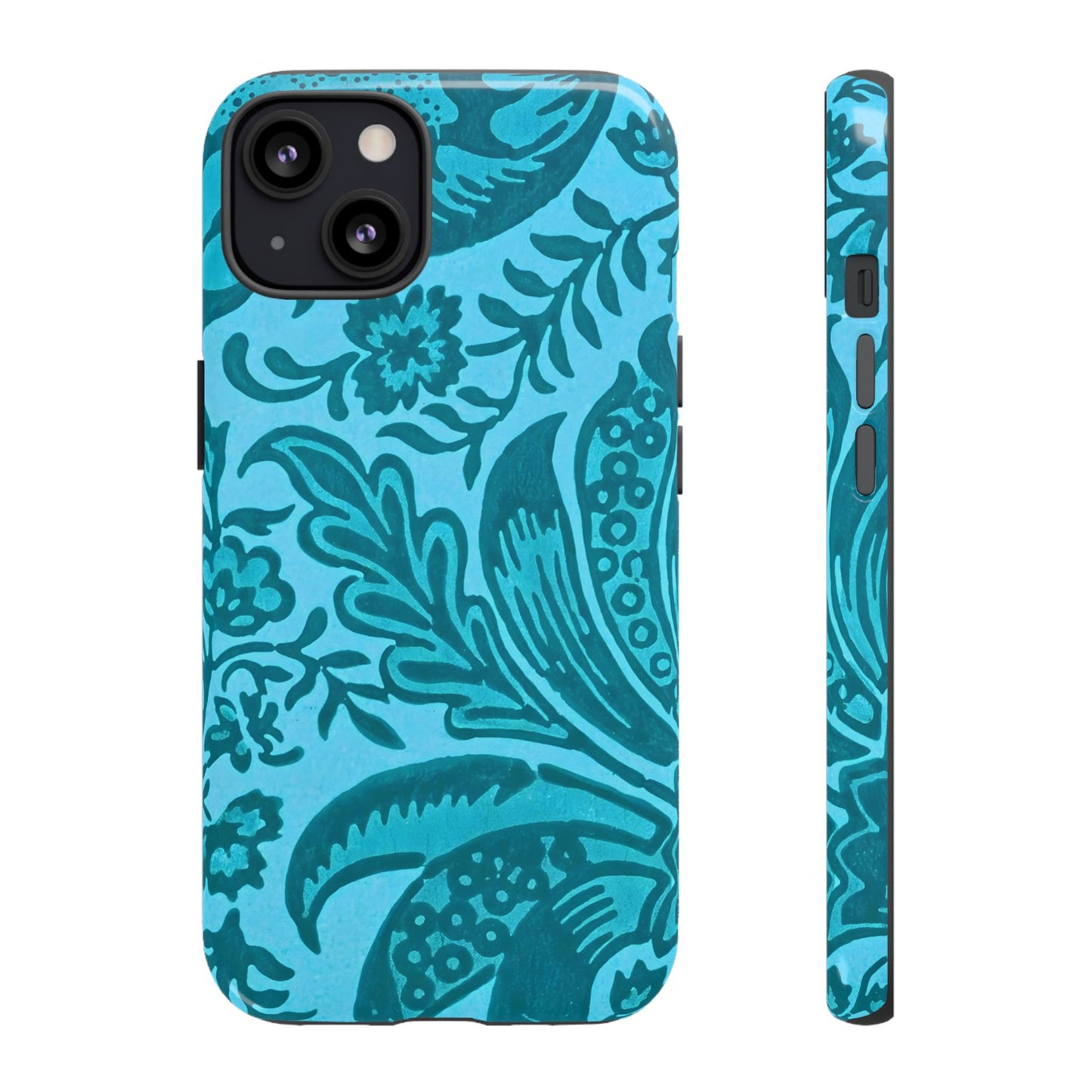 Tough Cases Floral Phone Case, Boho Chic Cover for Smartphones, Unique Gift for Her, Trendy Tech Accessory, Perfect for Personalization
