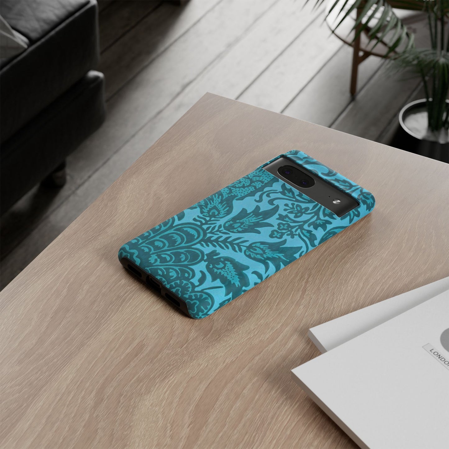 Bohemian Phone Case, Tough Floral Phone Cover, Artistic Phone Protector, Gift for Her, Unique Tech Accessories