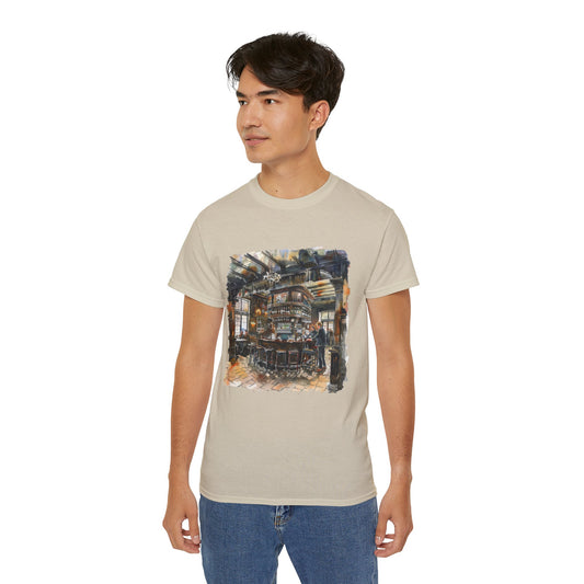 Unisex Ultra Cotton Tee Premium - London Pub