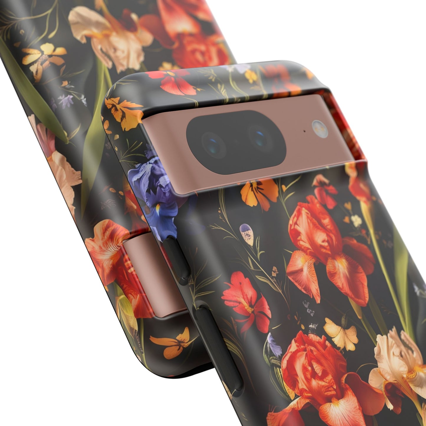 Floral Tough Case for Phone, Durable Protective Phone Cover, Gift for Flower Lovers, Phone Accessories, Spring Vibes