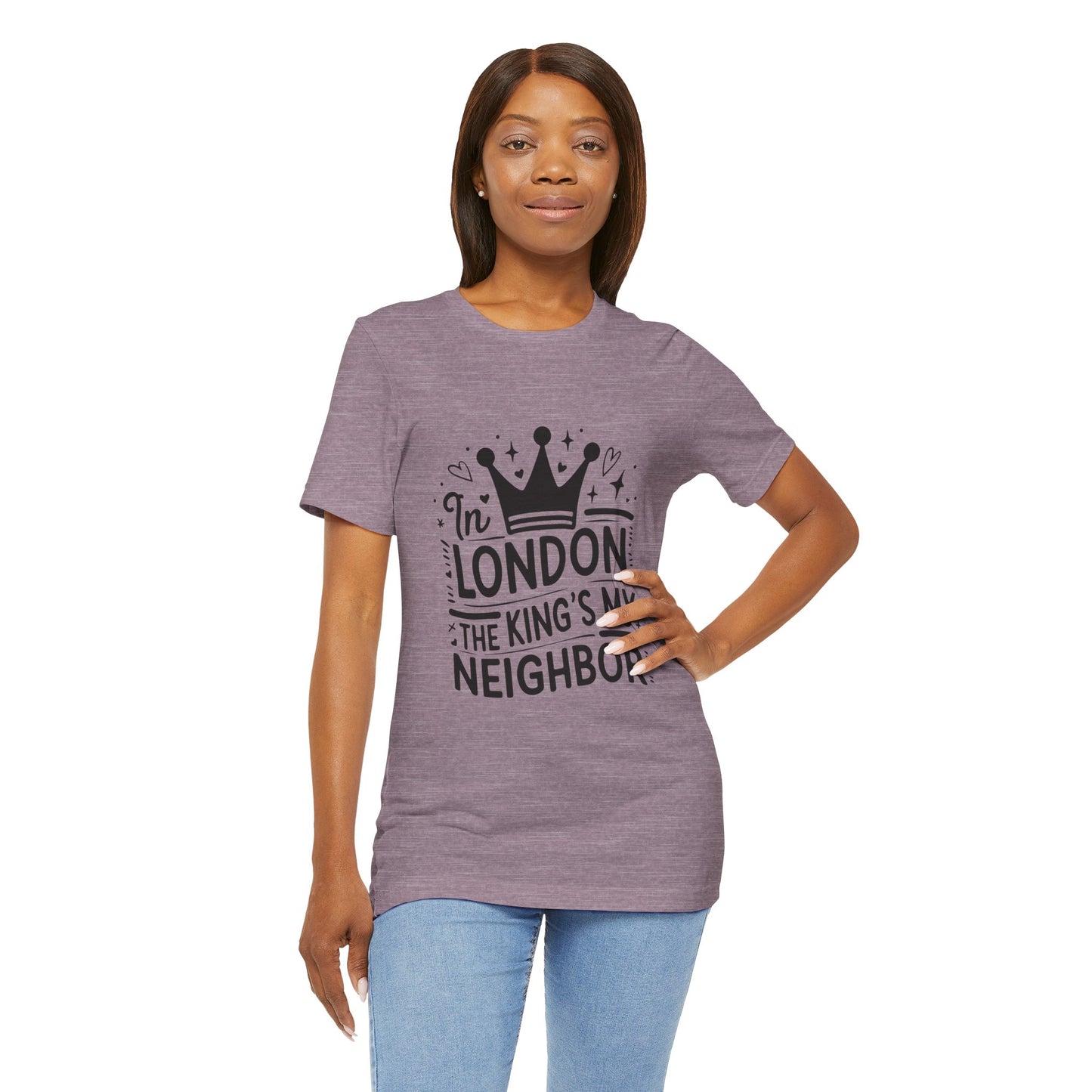 Unisex Jersey Short Sleeve Tee - King's Neighbour In London