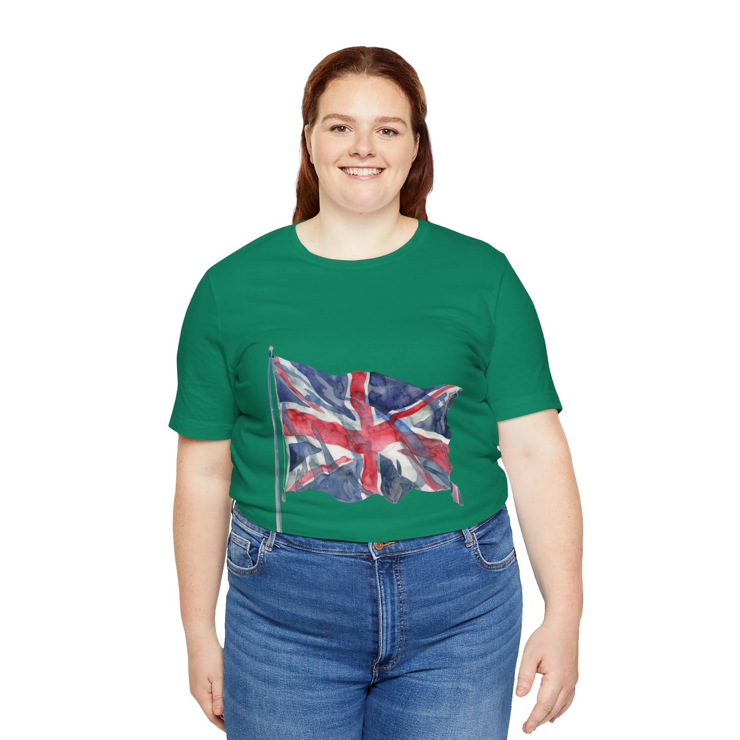 Unisex Jersey Short Sleeve Tee - British Flag - Iconic Union Jack Design
