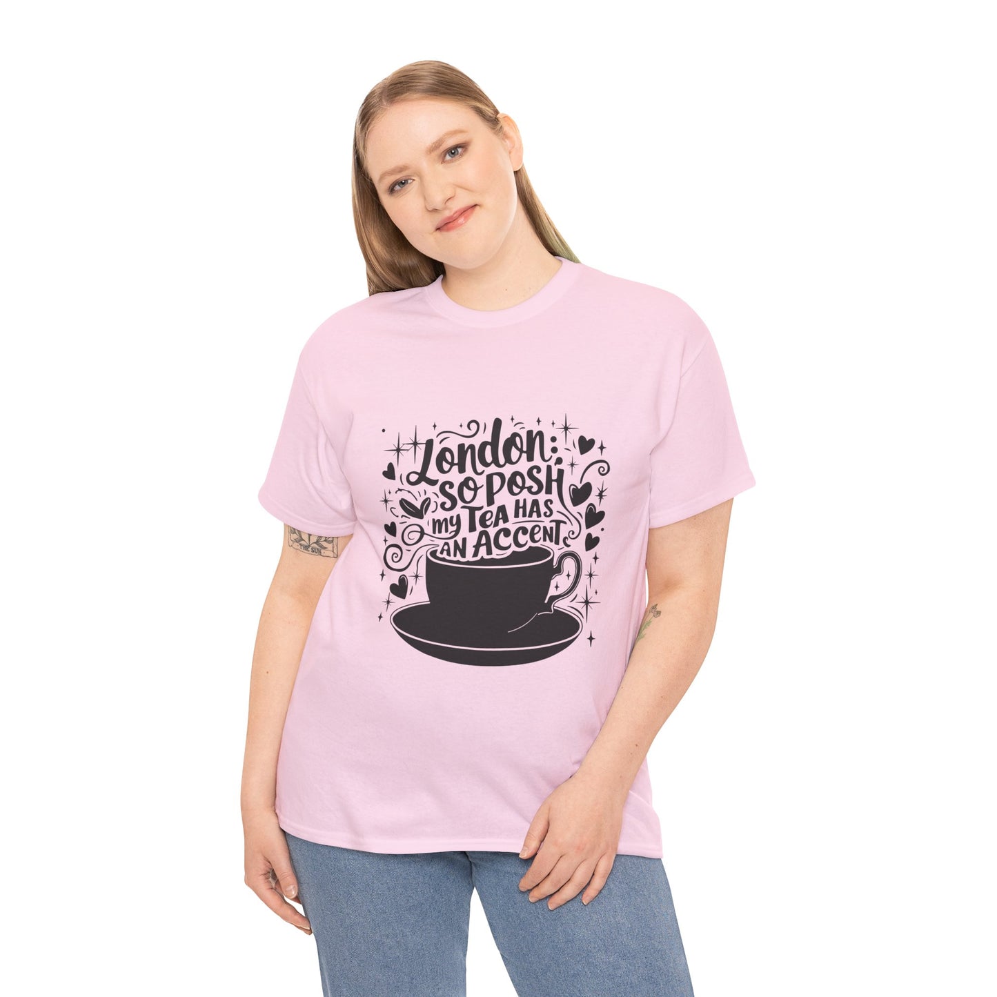 Unisex Heavy Cotton Tee - London's Nostalgic Tea