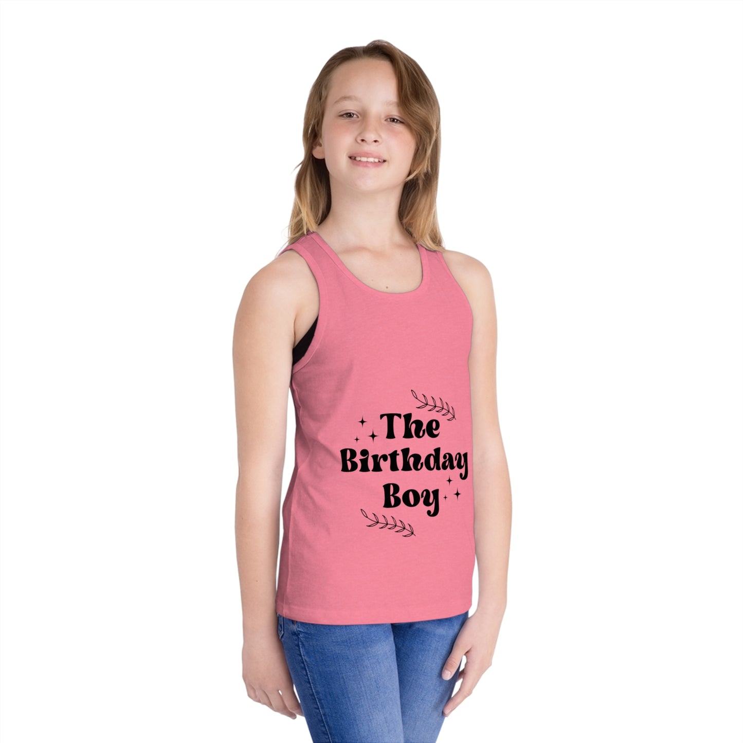 Birthday Boy Jersey Tank Top for Kids - Perfect for Celebrations