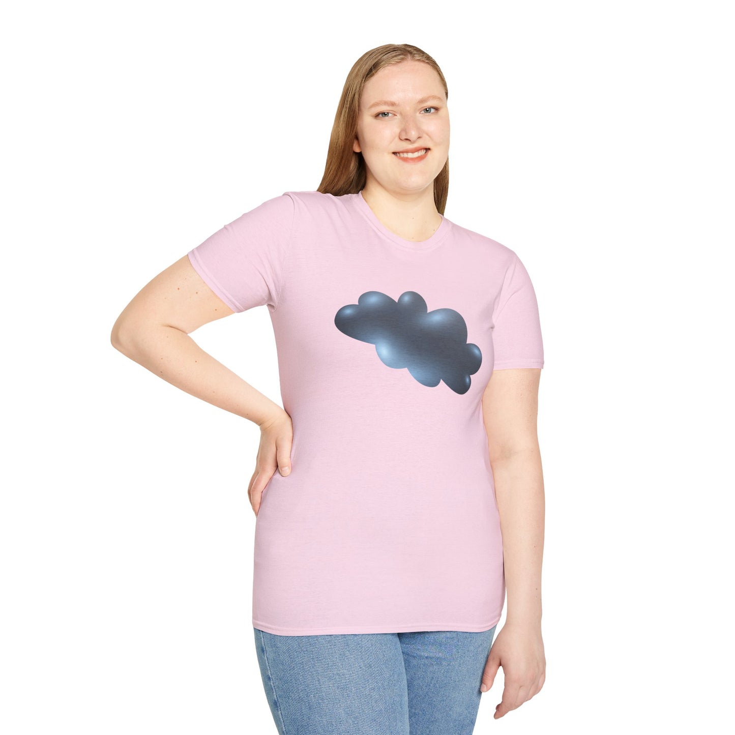 Unisex Softstyle T-Shirt - Serene Cloudscape - Dreamy Cloud