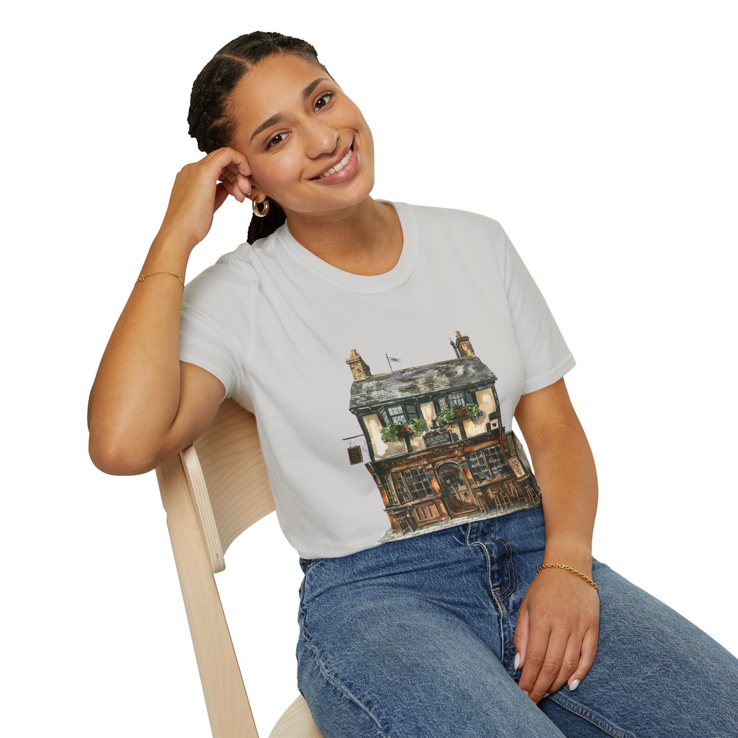 Unisex Softstyle T-Shirt - Charming & Cozy - Life in a British Village House
