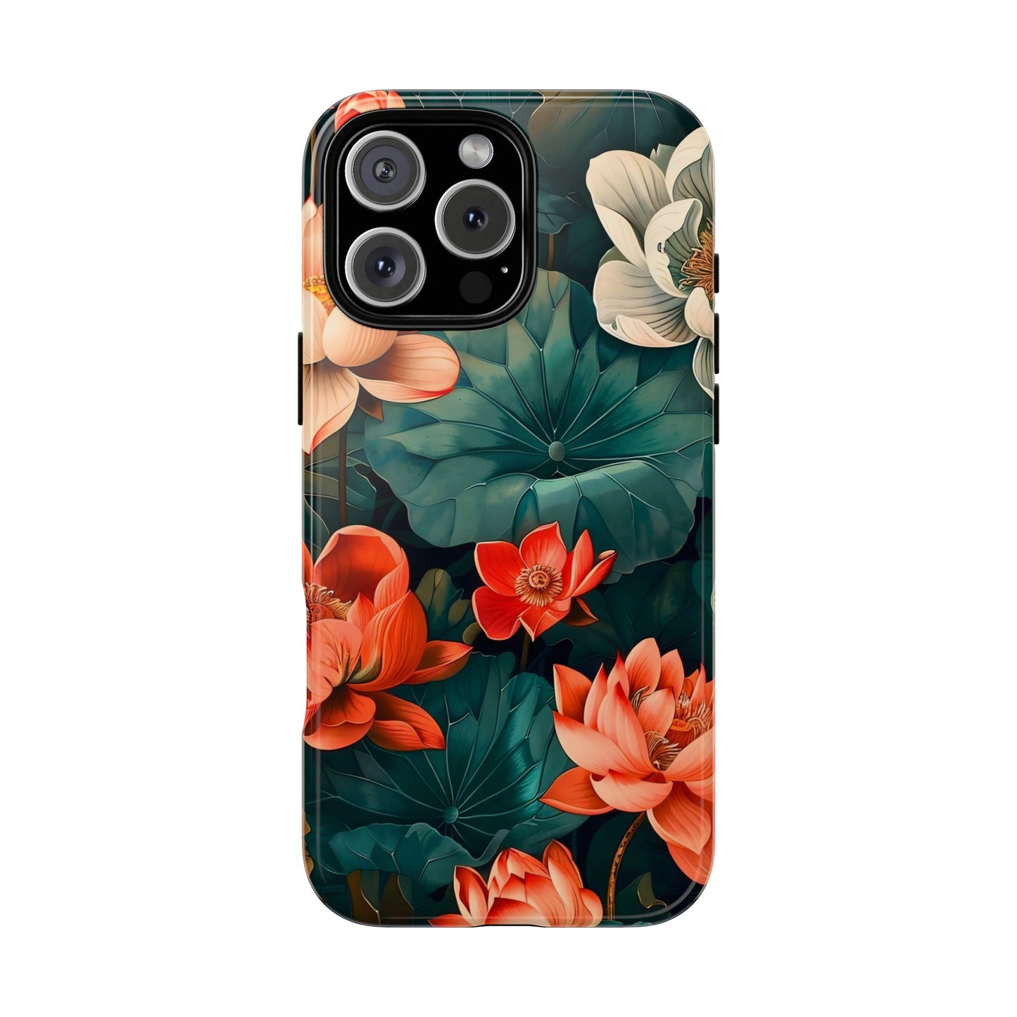 Flower Phone Case, Floral Phone Cover, Tough Case for Floral Lovers, Gift for Her, Stylish Tech Accessories