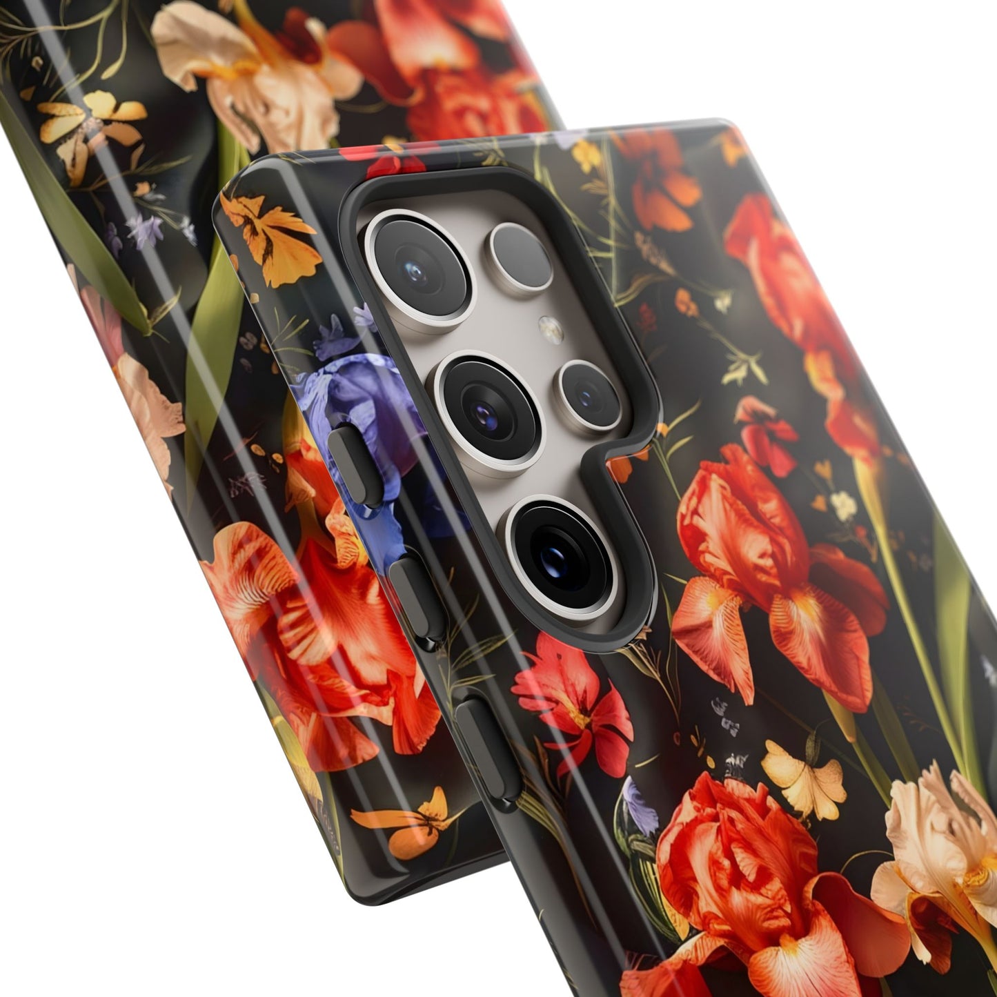 Floral Tough Case for Phone, Durable Protective Phone Cover, Gift for Flower Lovers, Phone Accessories, Spring Vibes