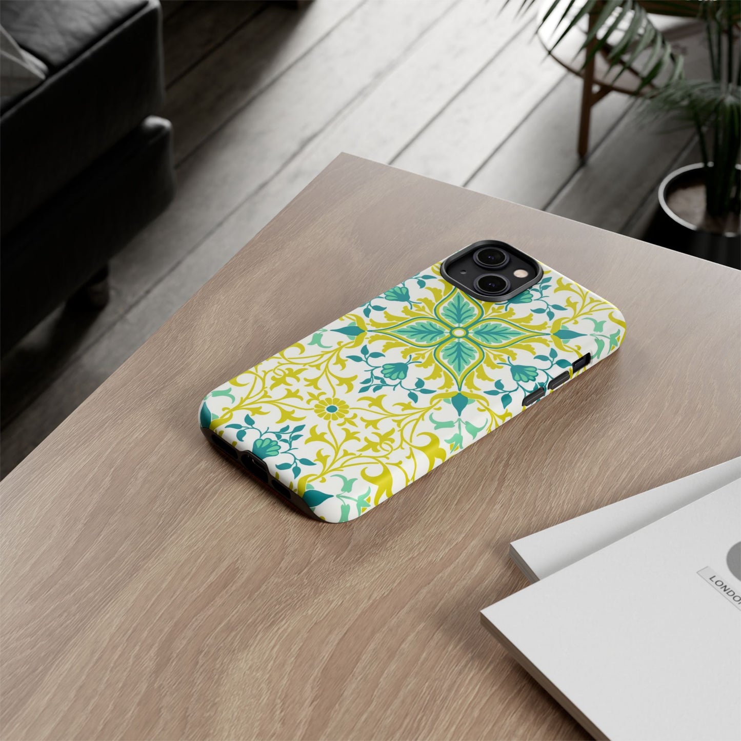 Vibrant Floral Phone Case - Protective Cover for iPhone, Stylish Gadget Accessory, Perfect Gift for Her, Home Decor, Trendy Tech