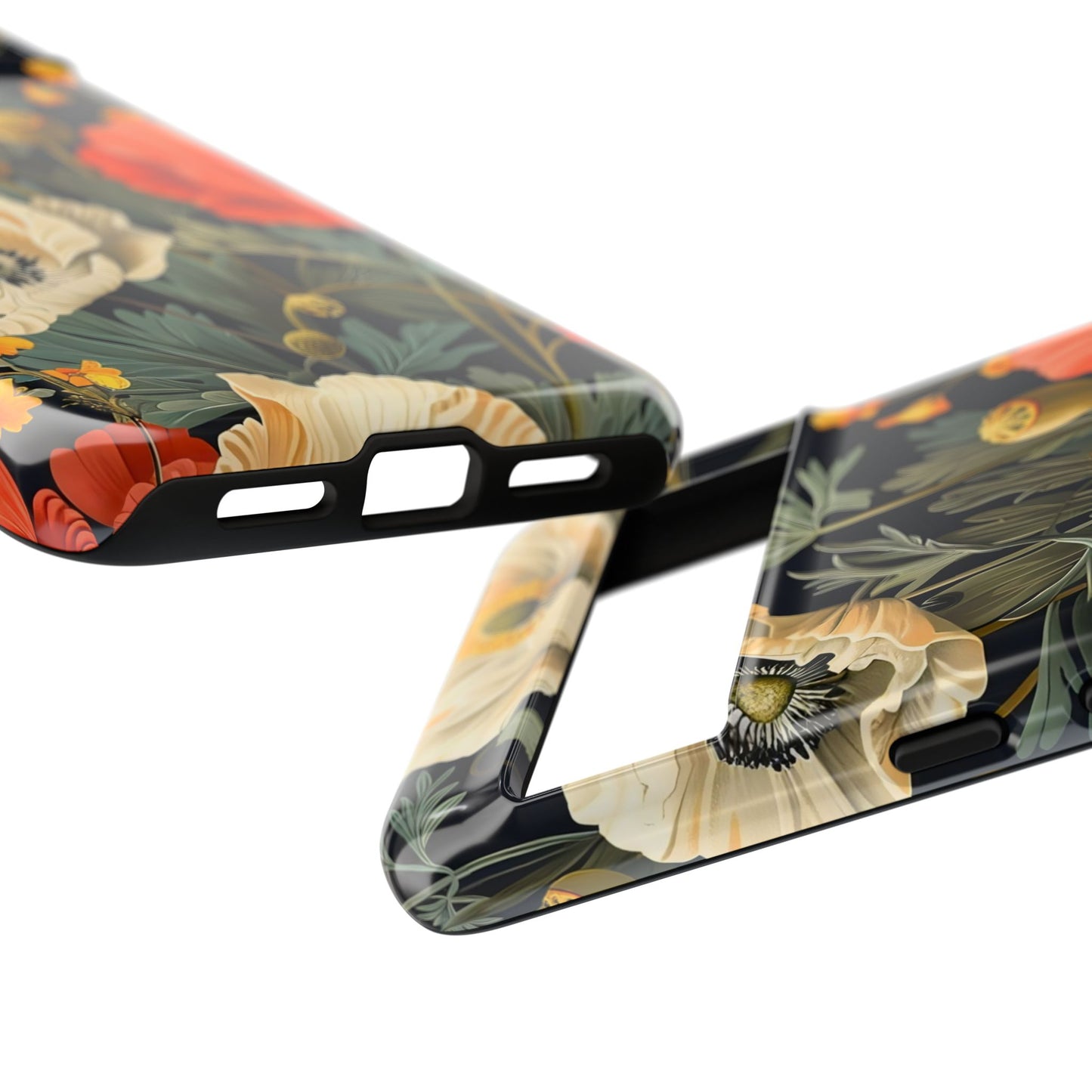 Floral Phone Case - Tough Cases with Vibrant Garden Design, Phone Accessory, Gift for Her, Spring Style, Nature Lover