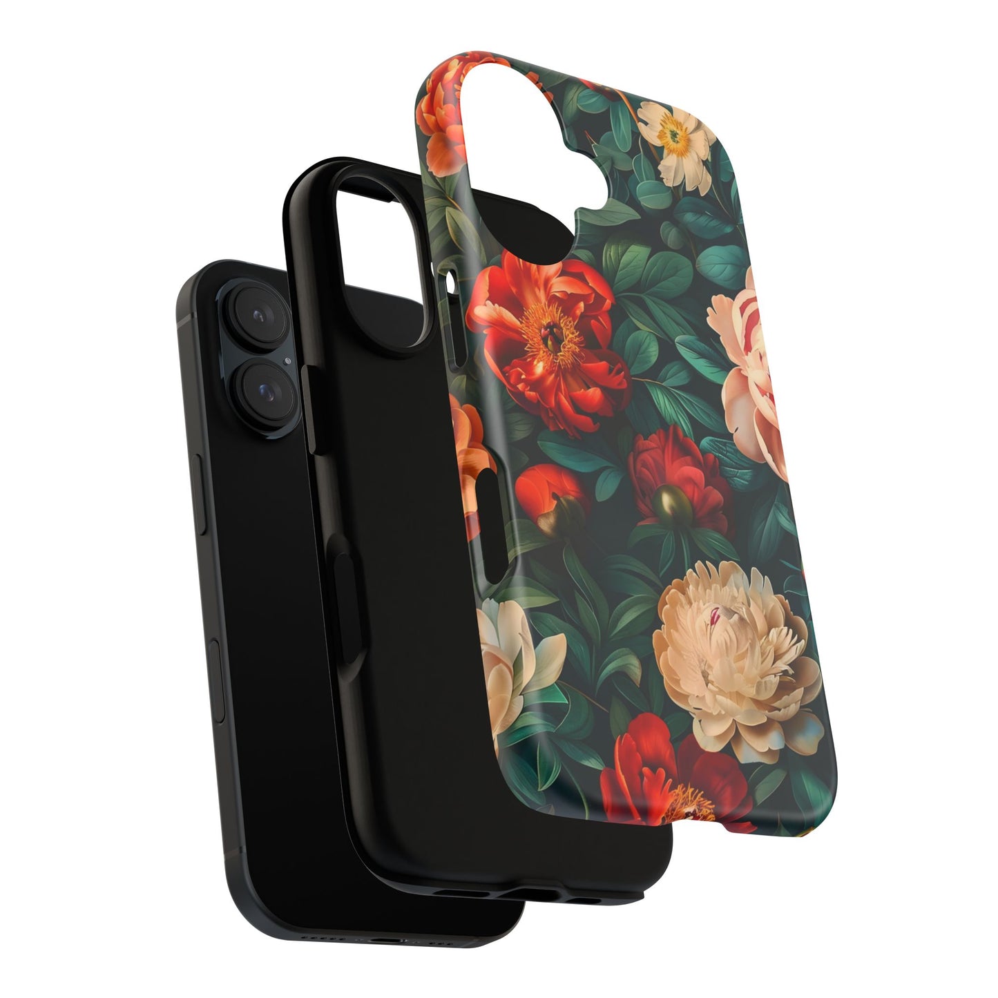 Floral Phone Case - Tough Cases, Vibrant Protection, Gift for Her, Cute Floral Design, Trendy Accessory, Perfect for Spring