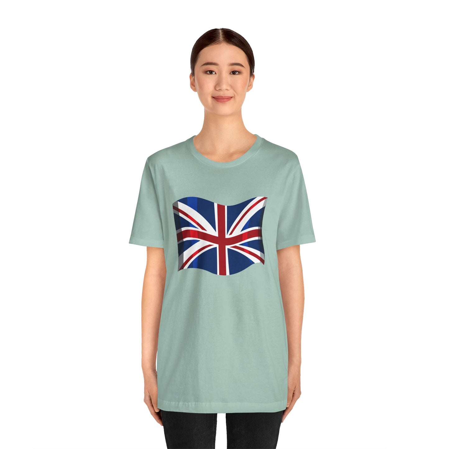 Unisex Jersey Short Sleeve Tee - Classic UK Flag Design - Union Jack Symbol