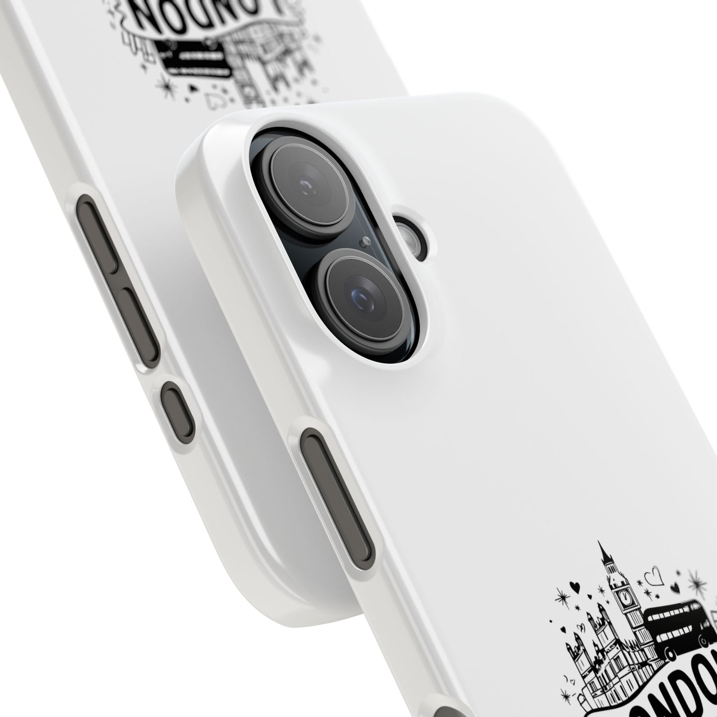 Stylish London Phone Case, Slim Phone Case for Travelers, Gift for London Lovers, Unique Phone Cover, Trendy Cell Phone Protector