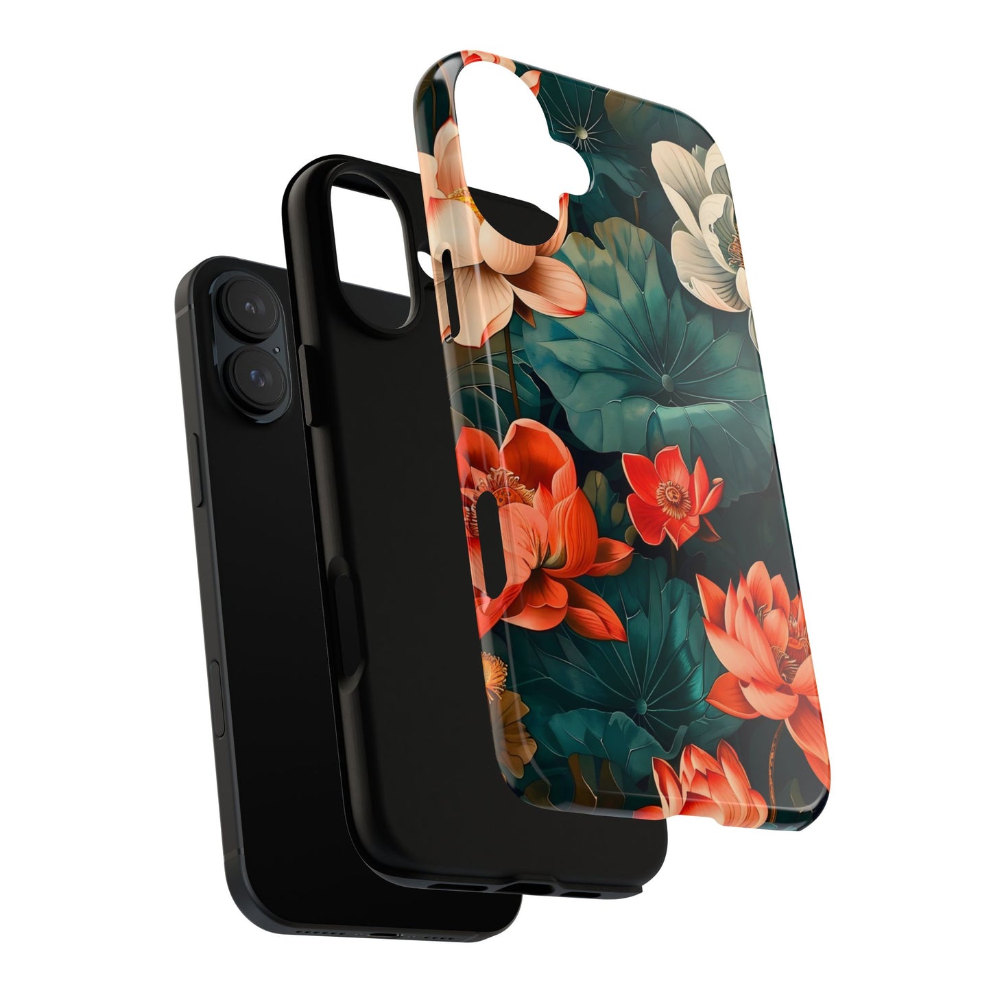 Flower Phone Case, Floral Phone Cover, Tough Case for Floral Lovers, Gift for Her, Stylish Tech Accessories