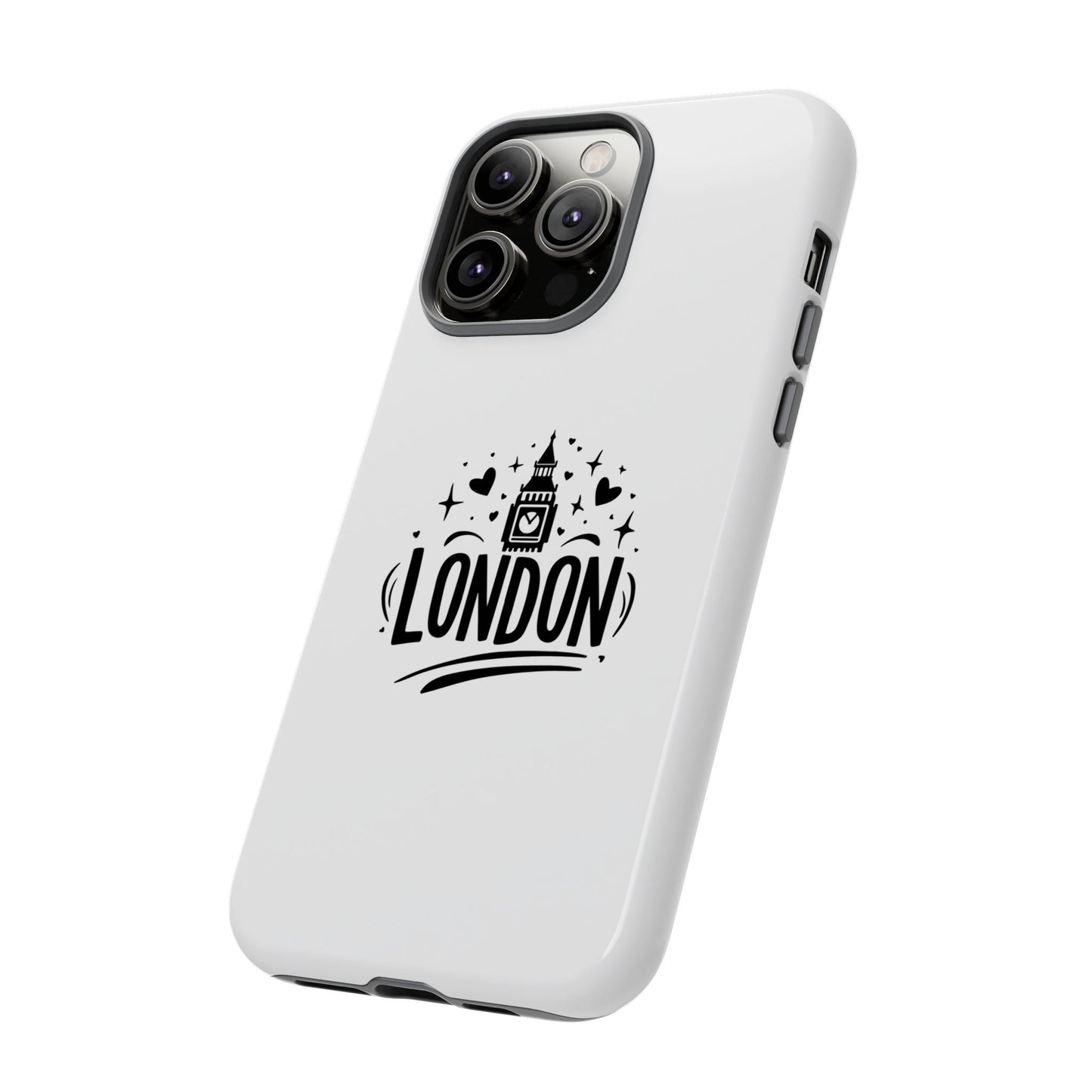 Stylish Phone Case for London Lovers, London Gift, Travel Accessory, Unique Smartphone Case, Cityscape Phone Cover