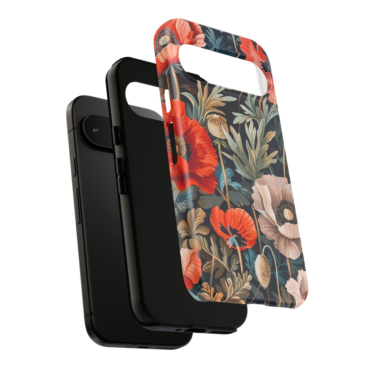 Floral Phone Case - Tough Cases, Flower Design, Chic Tech Accessories, Stylish Gifts, Unique Phone Protectors