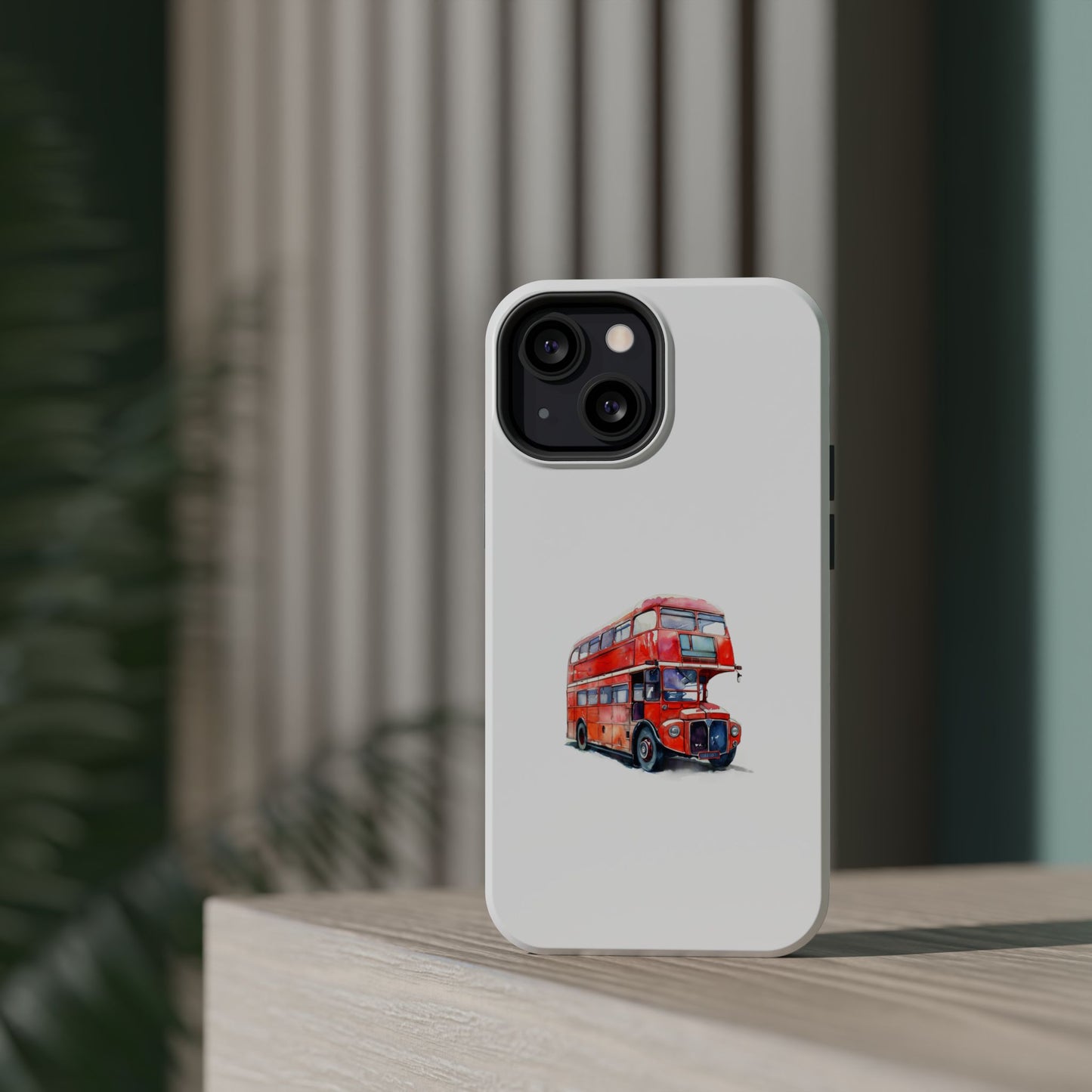 Stylish Magnetic Phone Cases | London Bus Design, Unique Gift for Travelers, Durable Protection, Trendy Accessories, Phone Covers
