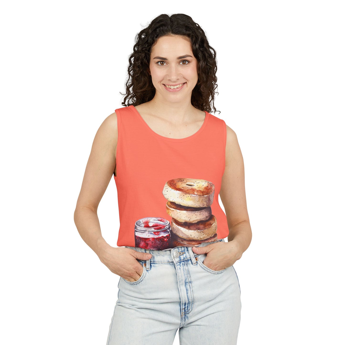 Unisex Garment-Dyed Tank Top - A Taste of the Crown - British Royal Food Heritage
